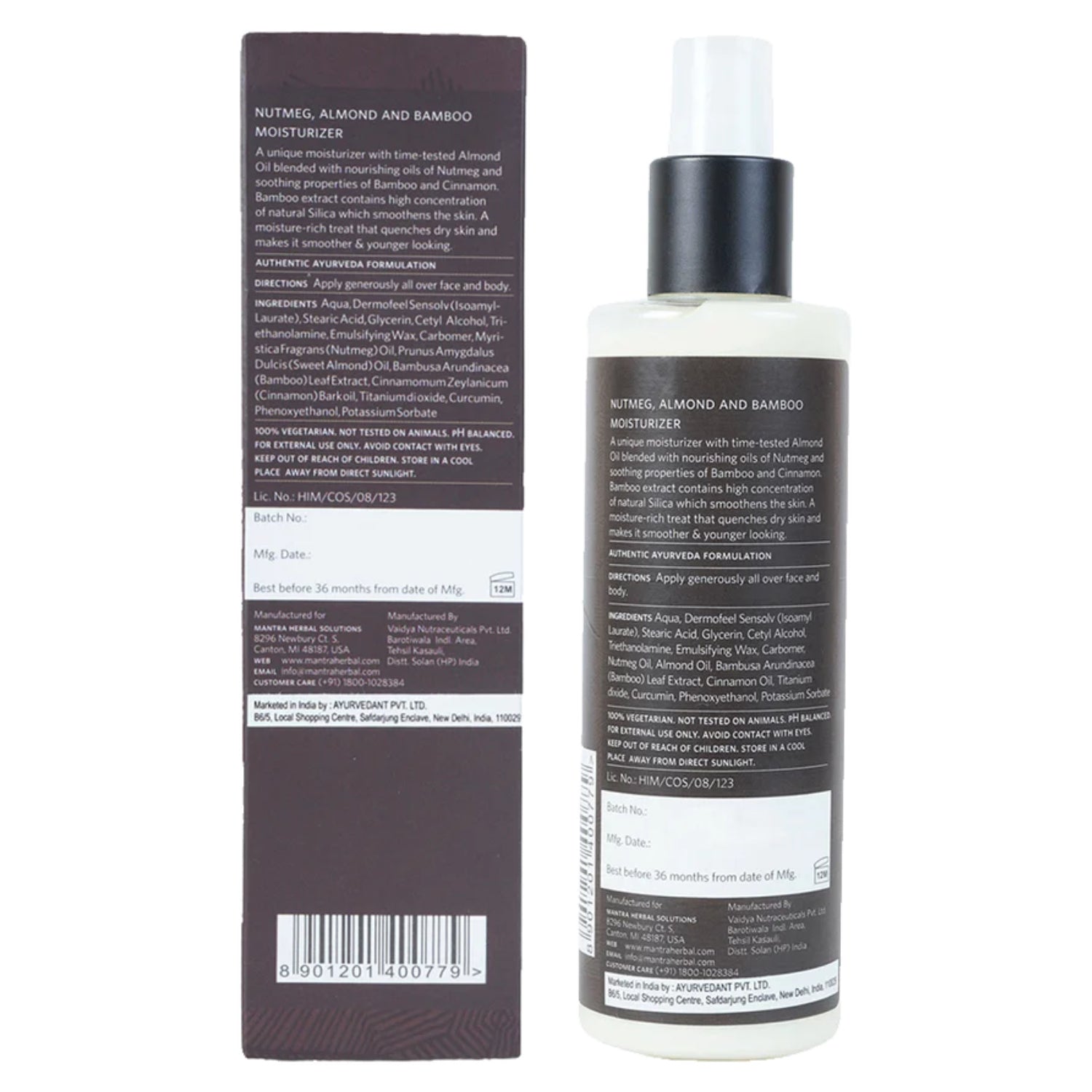 Mantra Nutmeg Almond & Bamboo Moisturizer For Men - Image 2