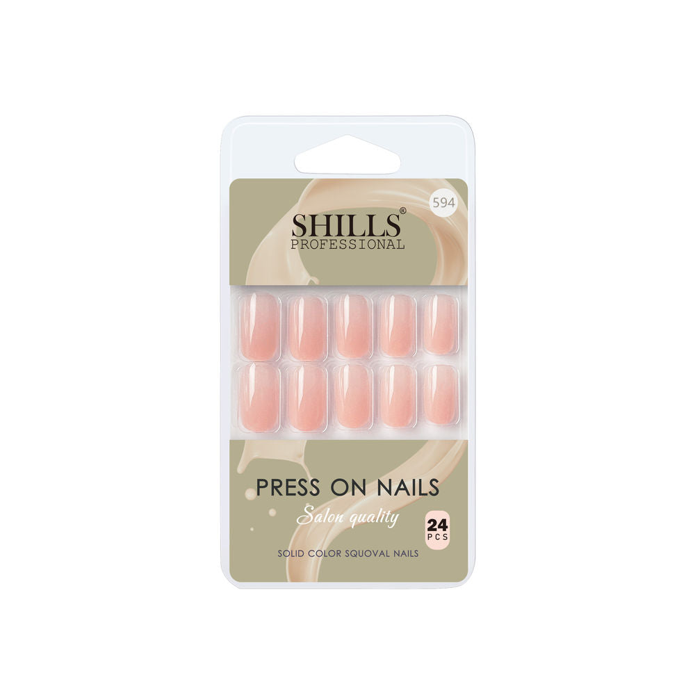 Shills Professional Reusable Press On Nails Square - SPN594
