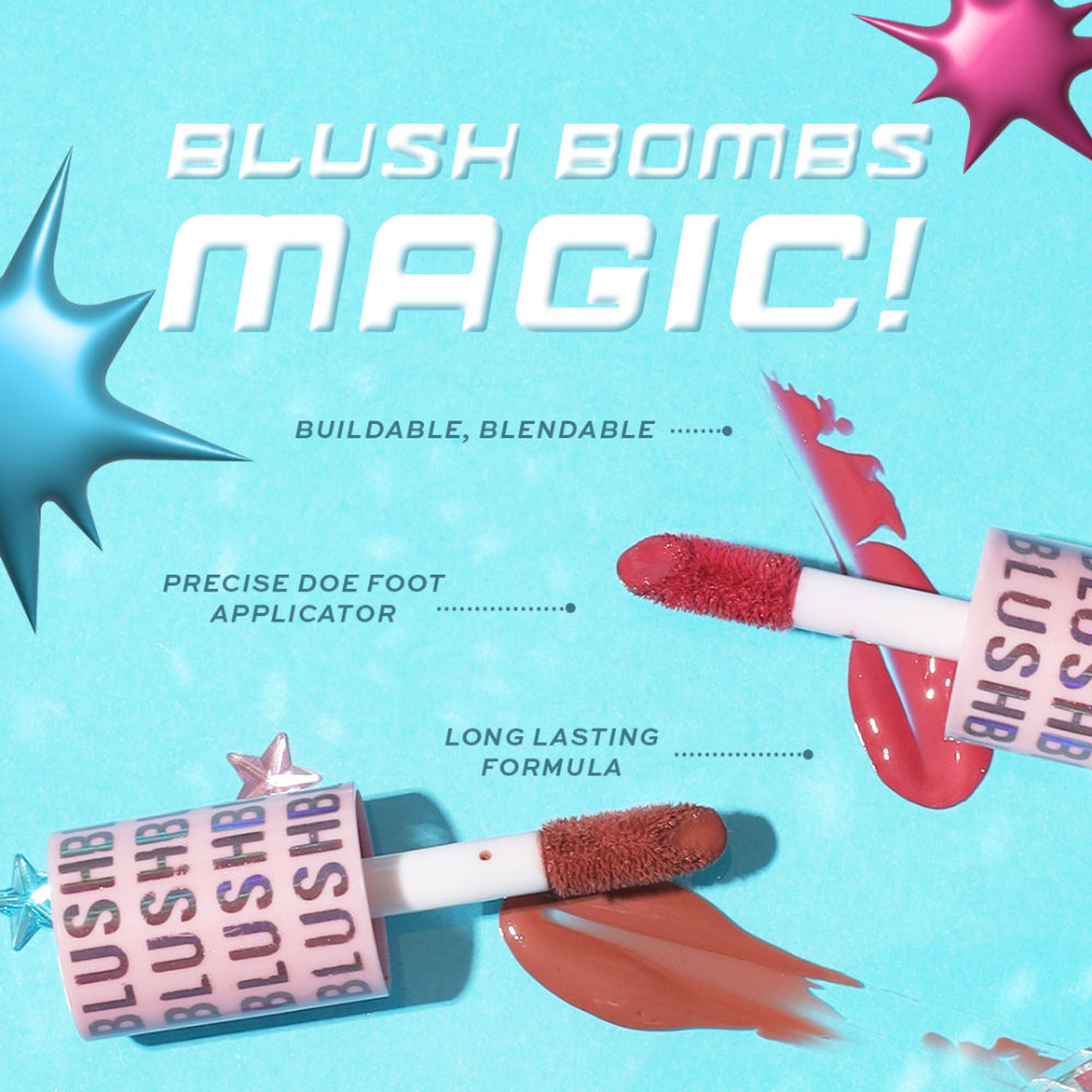 Makeup Revolution Y2K Baby Blush Bomb - That's Fly Nude