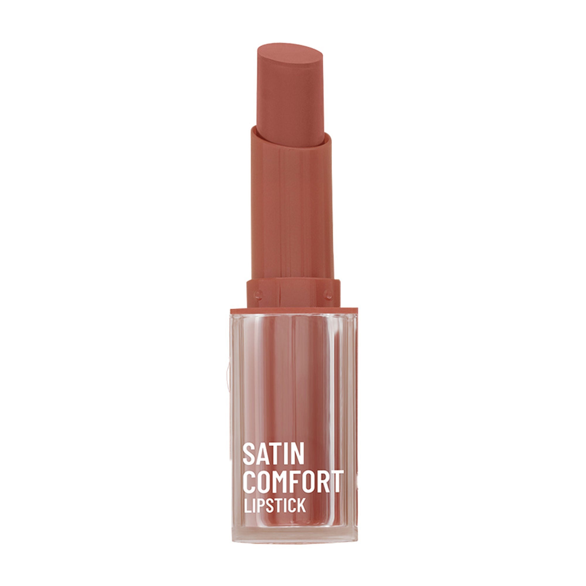 Swiss Beauty Satin Comfort Smooth Glide, Highly Pigmented , Ultra Hydrating Lipstick - 1 Barely Nude