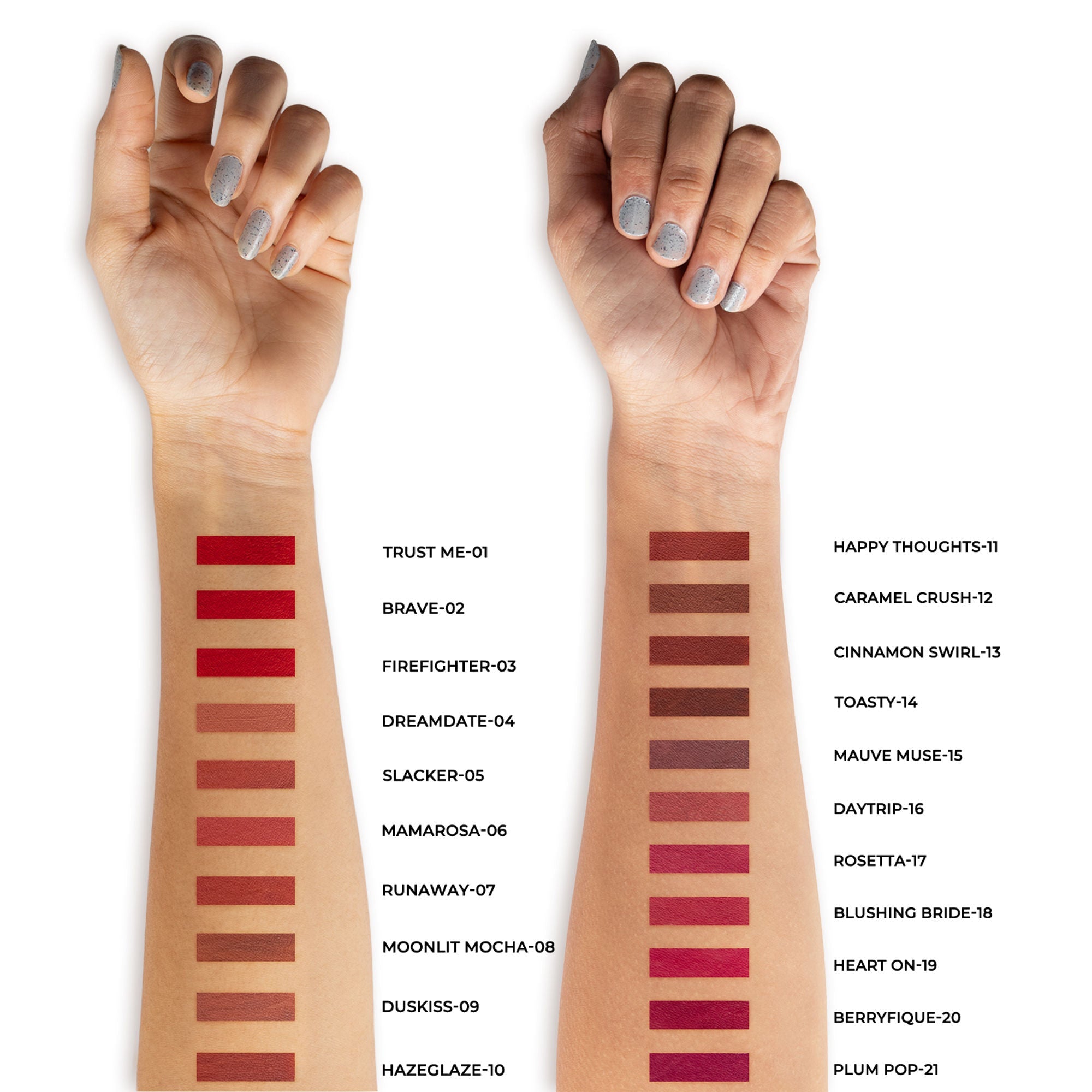 Miss Claire Dewy Matte Lip Color - 18 Blushing Bride