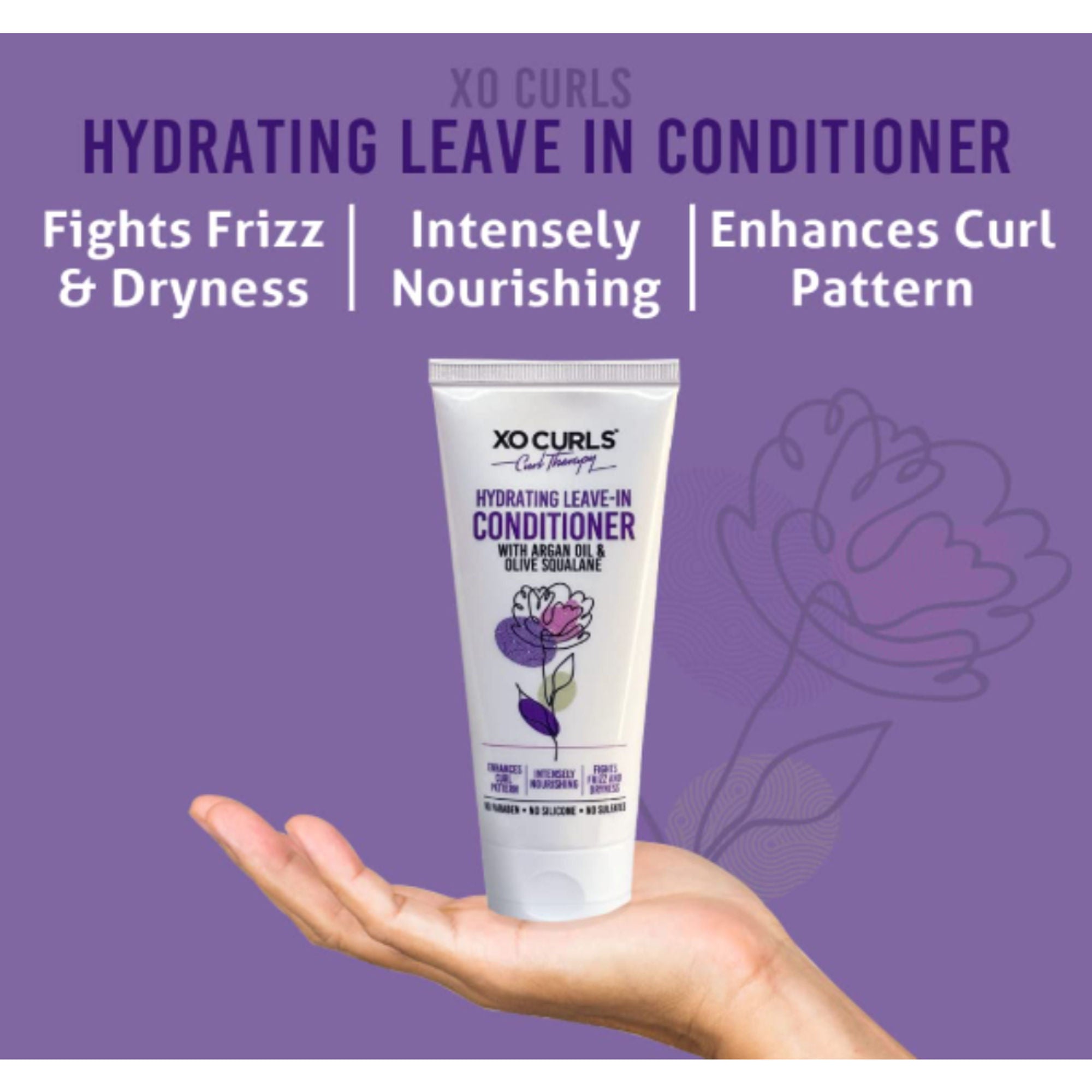 XO Curls All Day Definition Gel & Leave-In Conditioner Combo