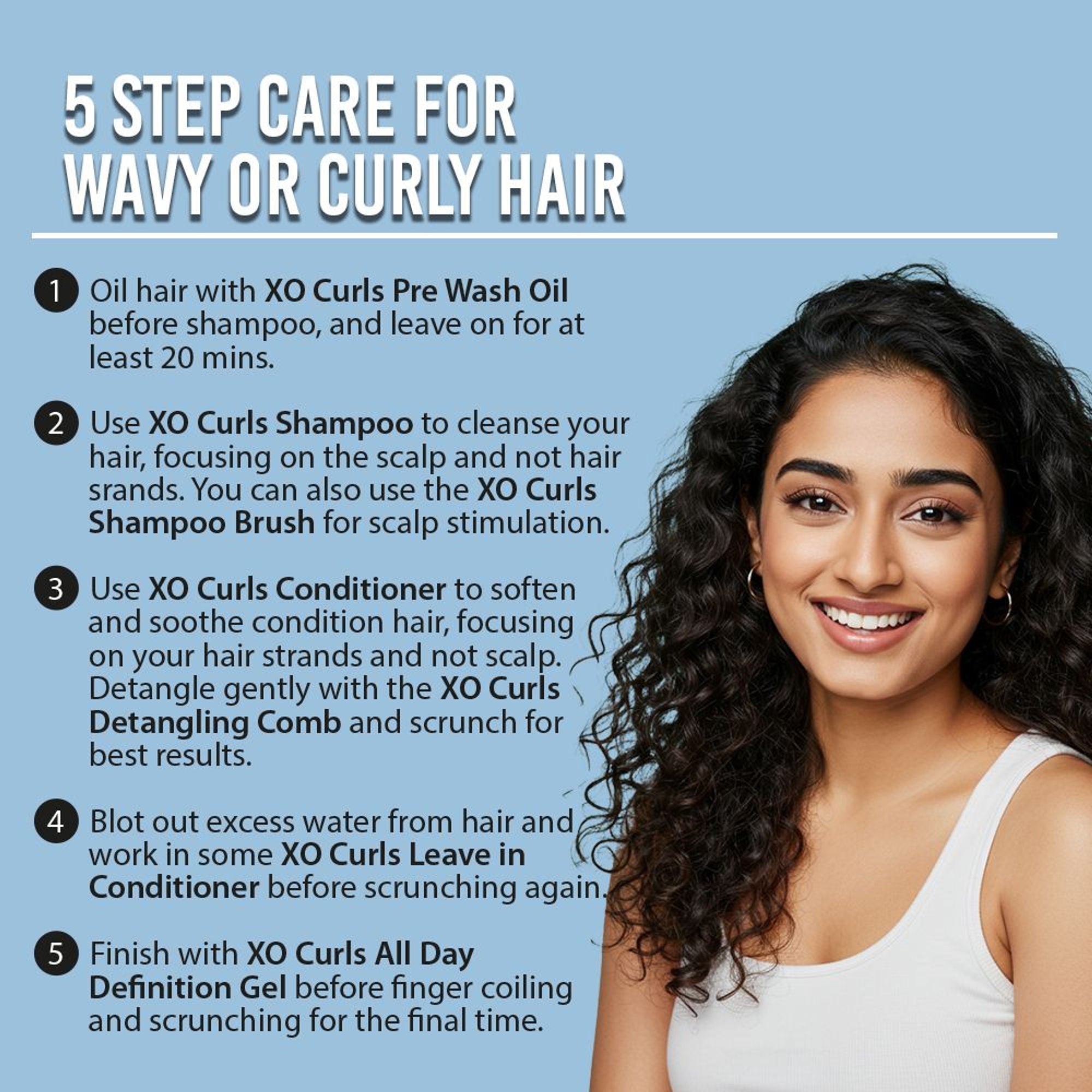 XO Curls Comb & Conditioner Combo