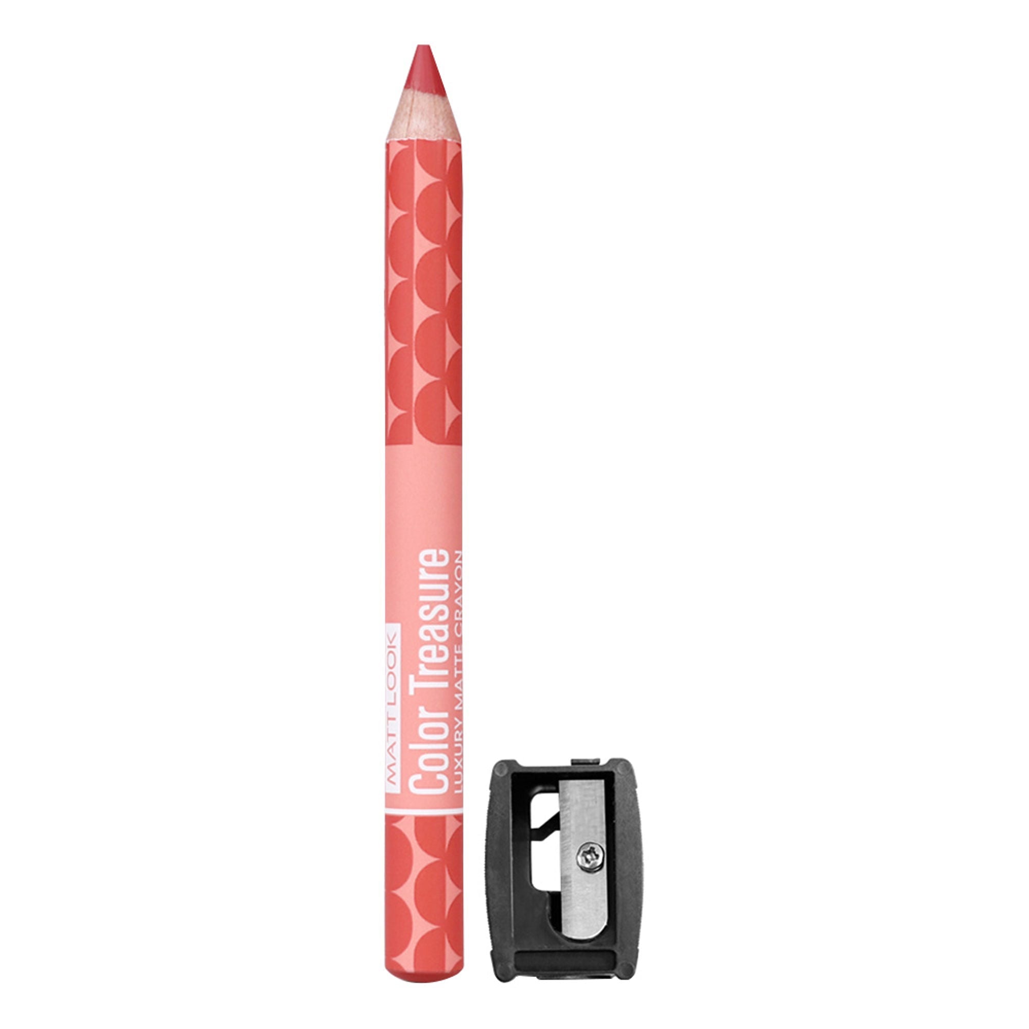 Matt Look Color Treasure Luxury Matte Lip Pencil Crayon - 13 Candy Peach