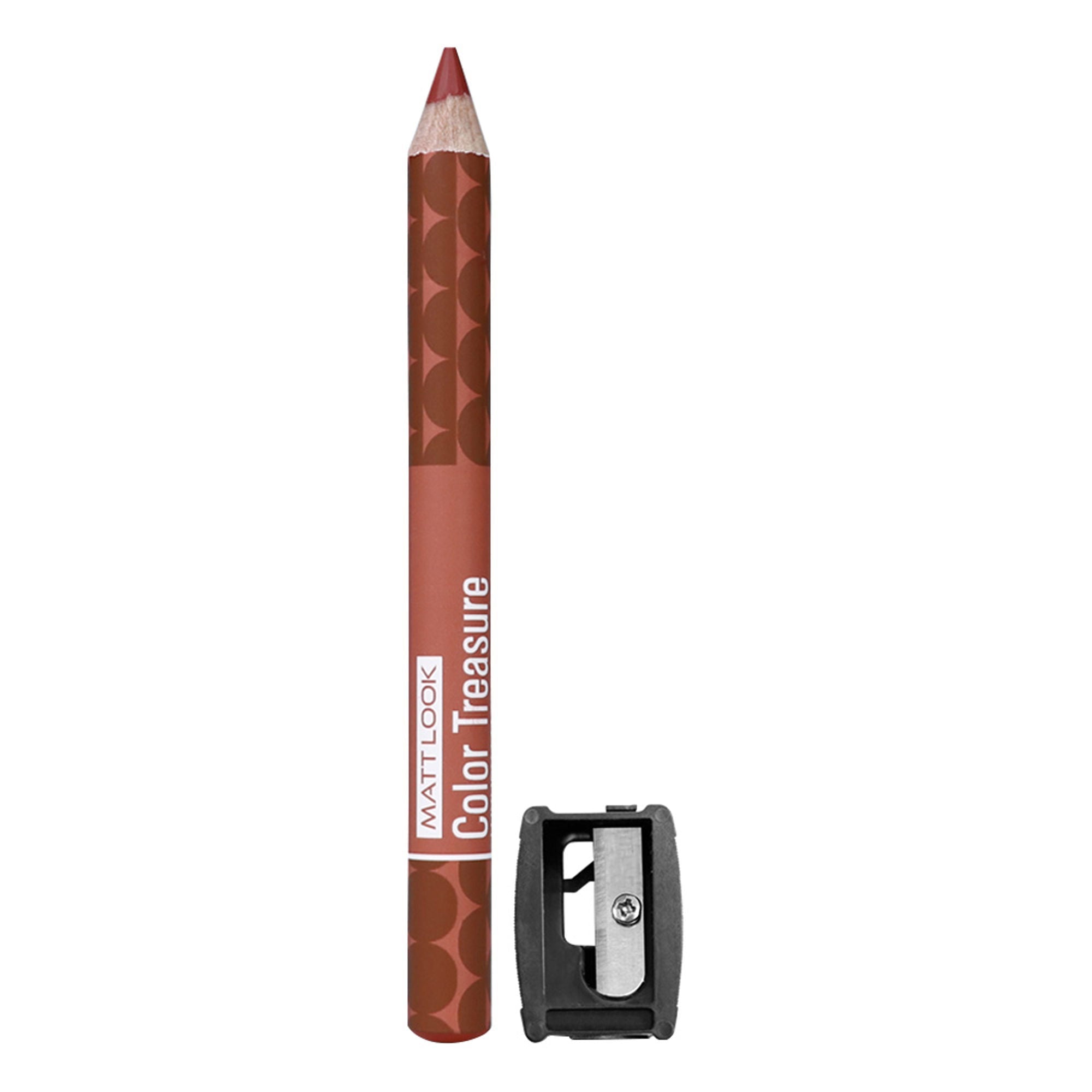 Matt Look Color Treasure Luxury Matte Lip Pencil Crayon - 16 Clay Crush