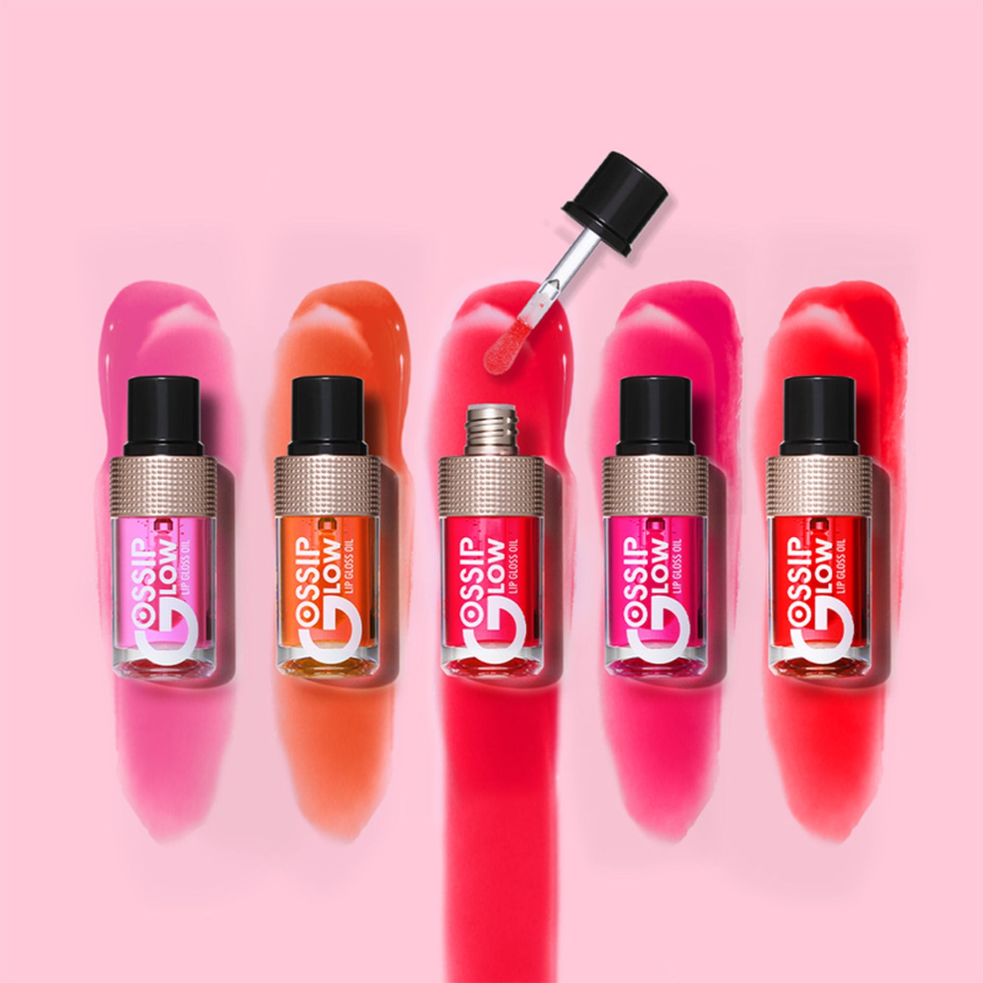Character Gossip Glow Lip Gloss Oil - Peachy Pop 02