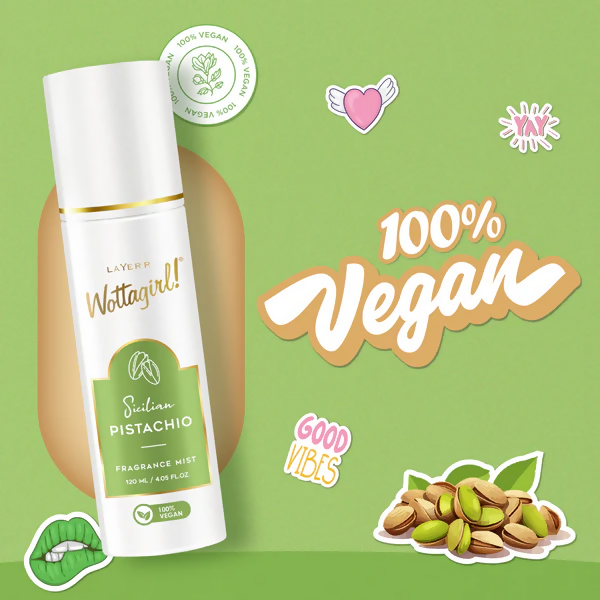 Layerr Wottagirl Sicilian Pistachio Fragrance Mist For Women