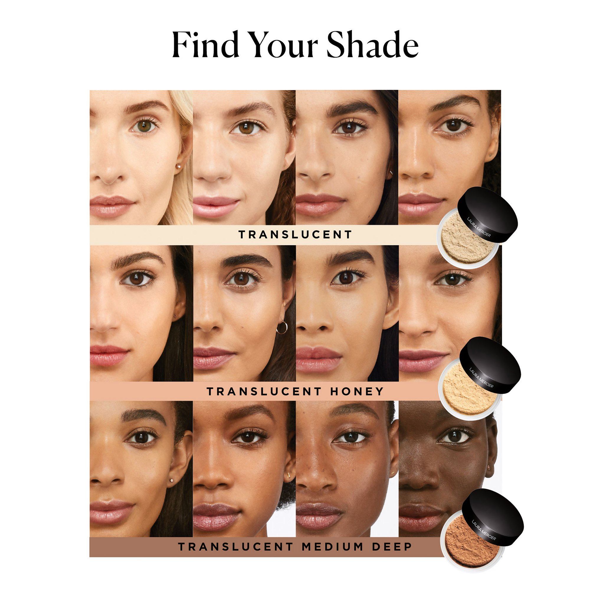 Laura Mercier Translucent Loose Setting Powder Ultra-Blur Mini - Translucent Medium Deep