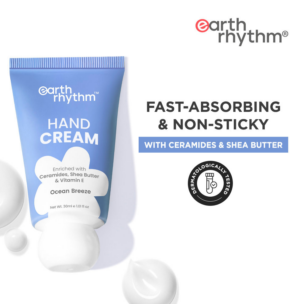 Earth Rhythm Ocean Breeze Hand Cream Enriched with Ceramide