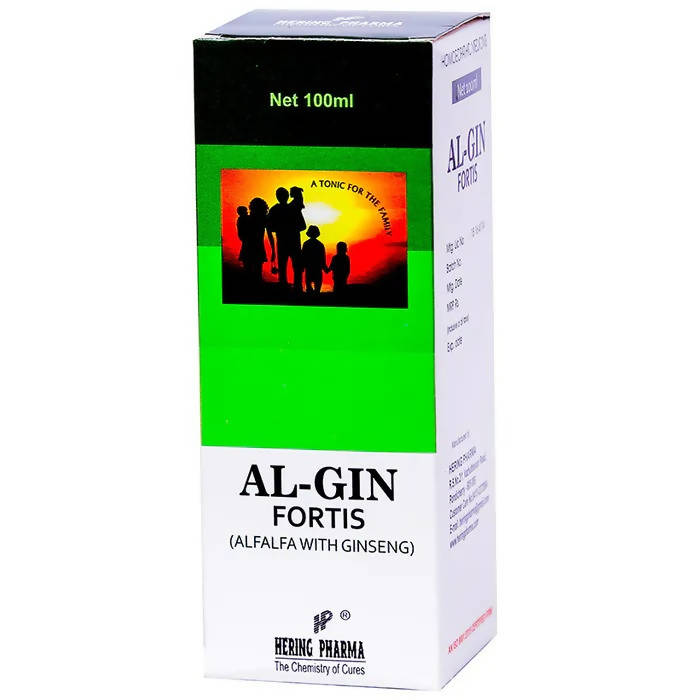 Hering Pharma Al-Gin Fortis (Alfalfa with Ginseng) Tonic