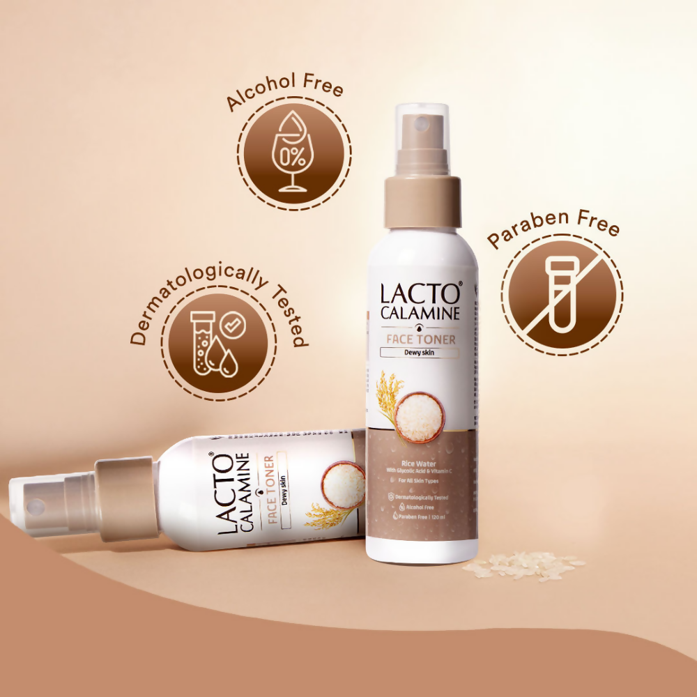 Lacto Calamine Rice Toner - Korean Skincare for Glass Skin