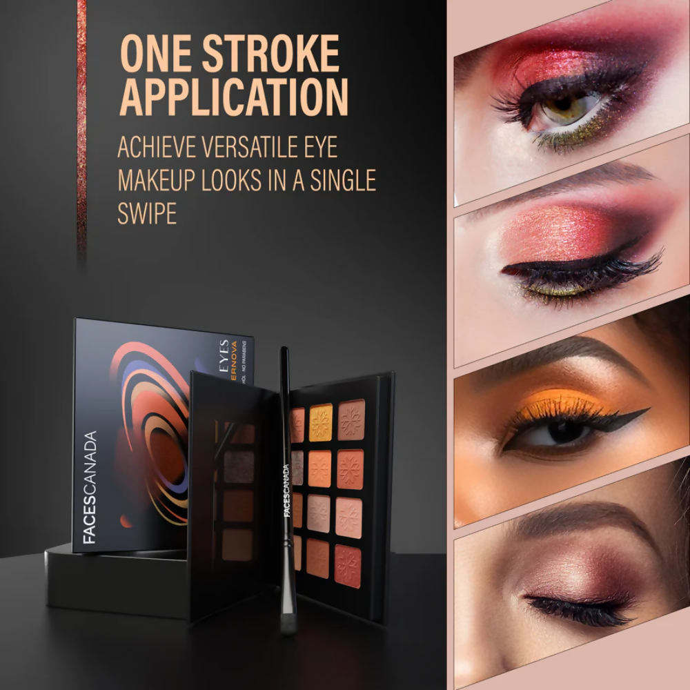 Faces Canada Starry Eyes Eye Shadow Palette - Supernova