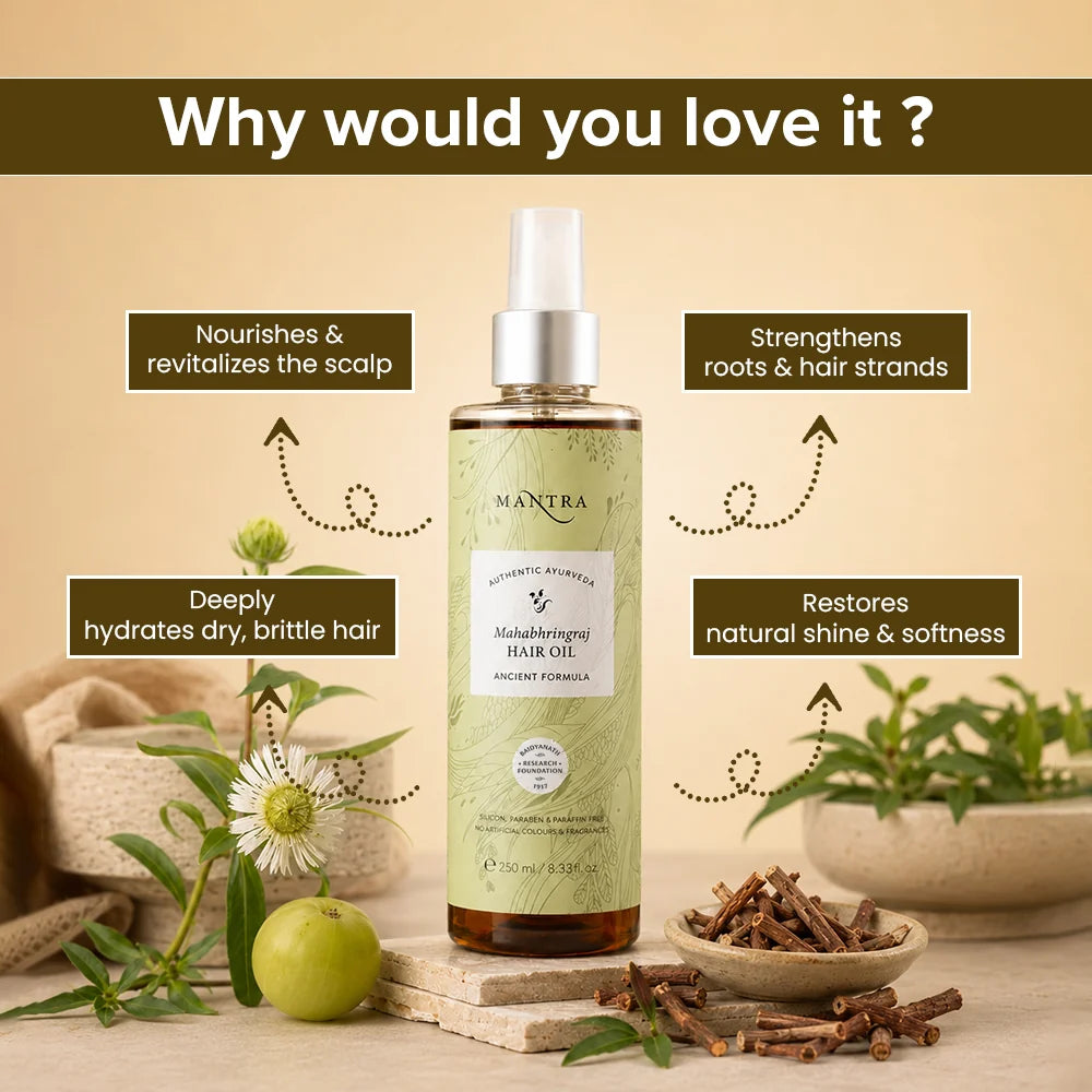 Mantra Mahabhringraj Hair Oil