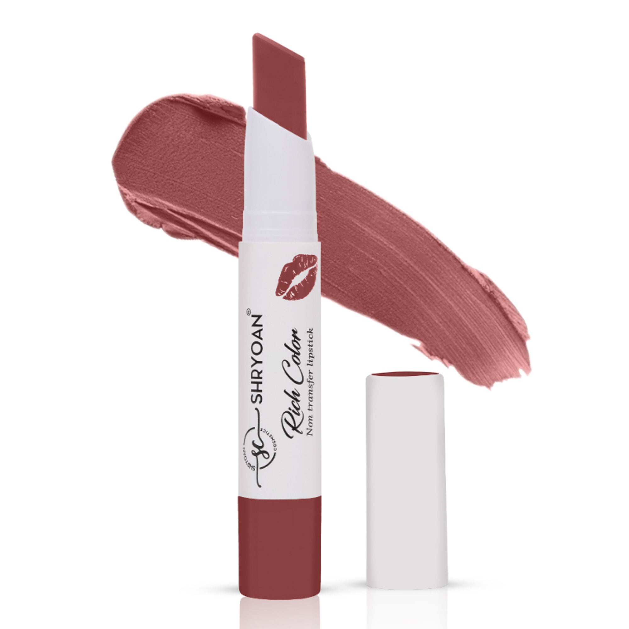 Shryoan Rich Color Non-Transfer Long Stay Creamy Lipstick - Grape Fruit 15 - Creamsicle - 04