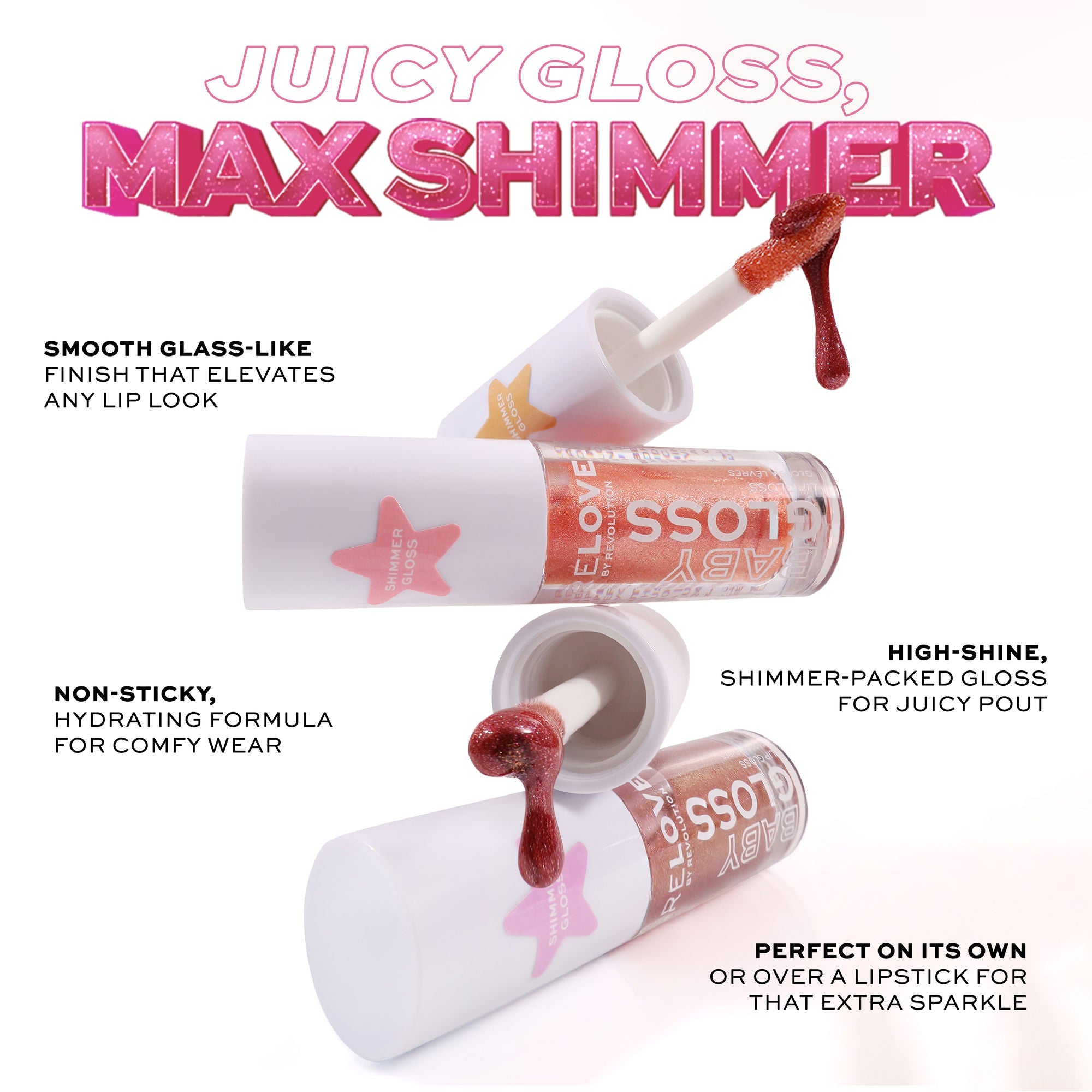 Revolution Relove Baby Gloss Shimmer - Autumn