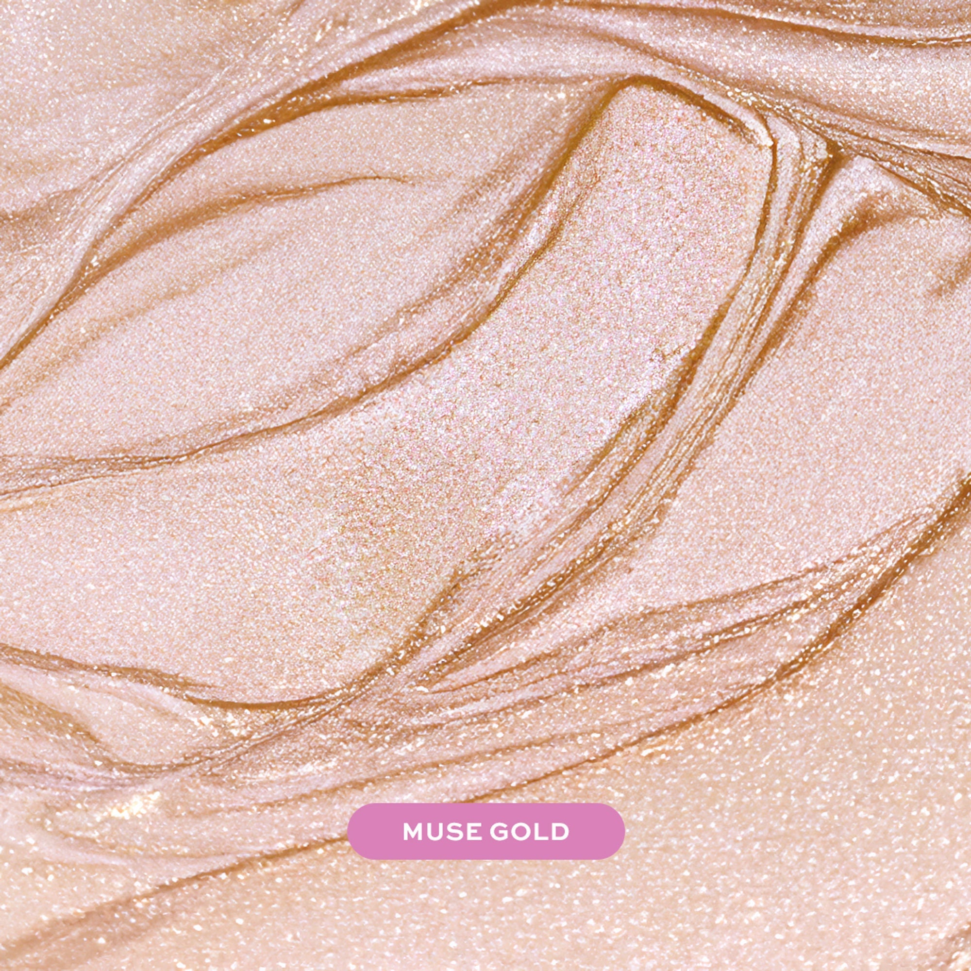 Makeup Revolution Metallic Muse Glitter Muse Eyeshadow - Gold