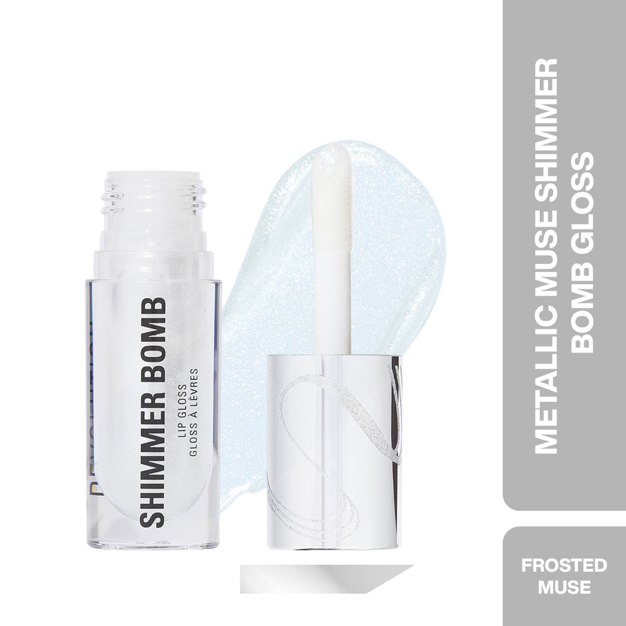 Makeup Revolution Metallic Muse Shimmer Bomb Lip Gloss