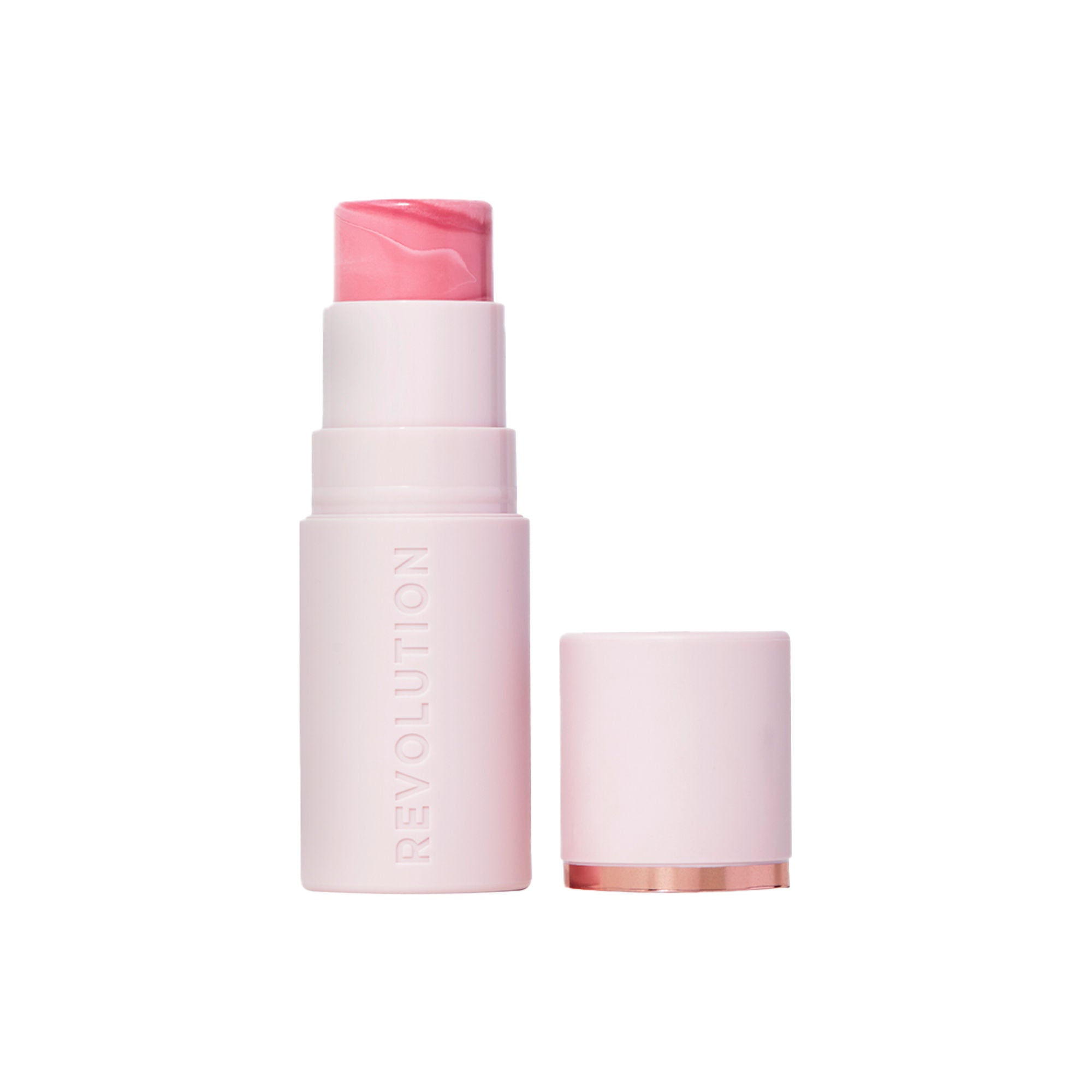 Makeup Revolution Skin Silk Marble Blush Stick - Pinched Light Pink