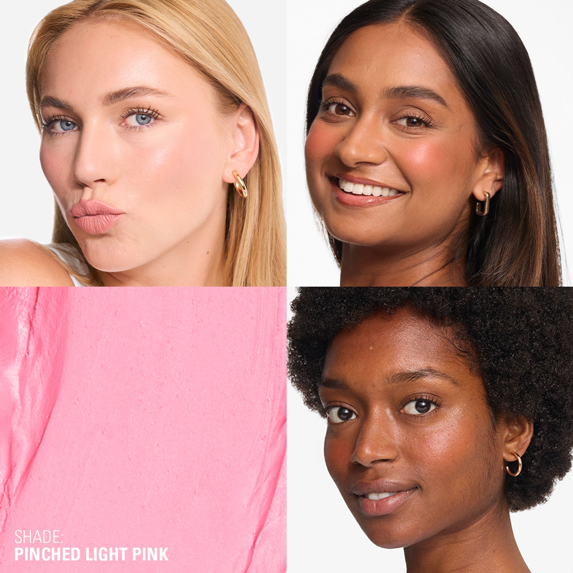 Makeup Revolution Skin Silk Marble Blush Stick - Pinched Light Pink