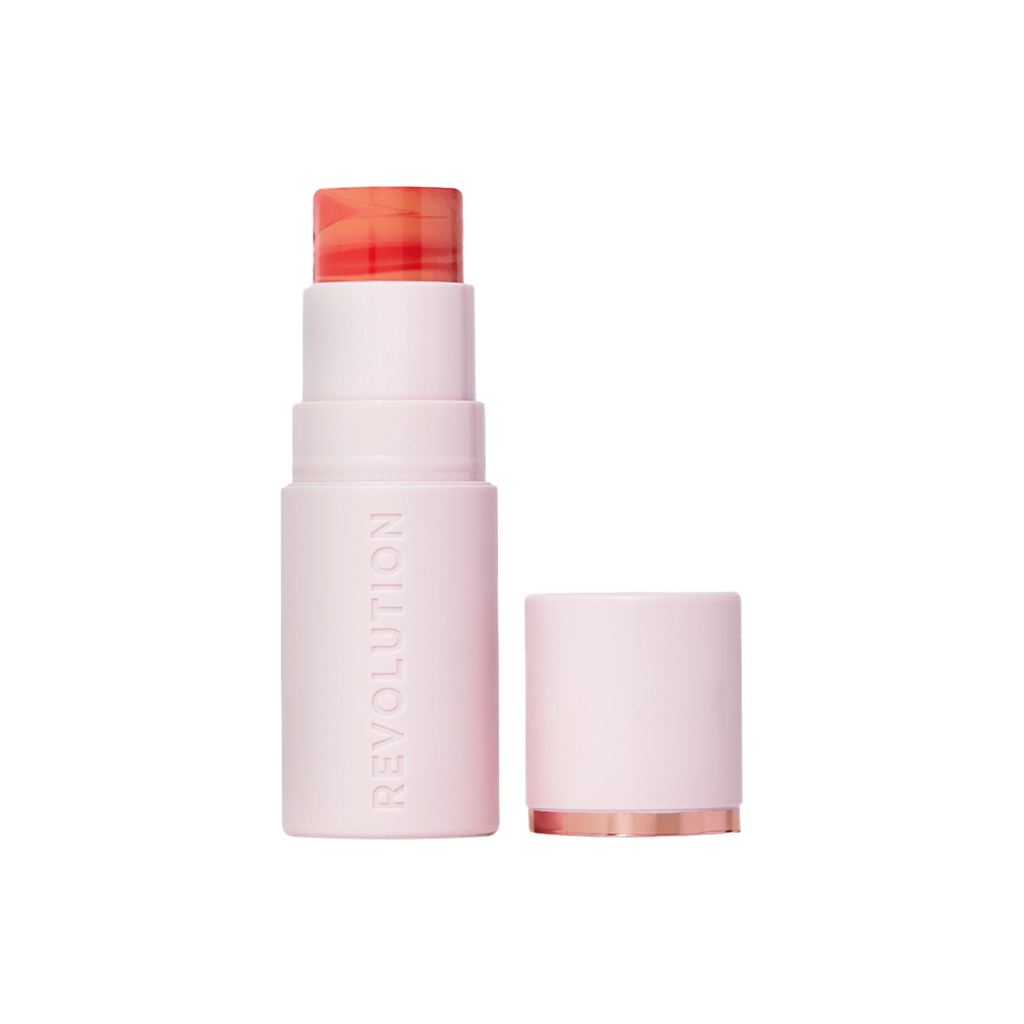 Makeup Revolution Skin Silk Marble Blush Stick - Sunkissed Apricot