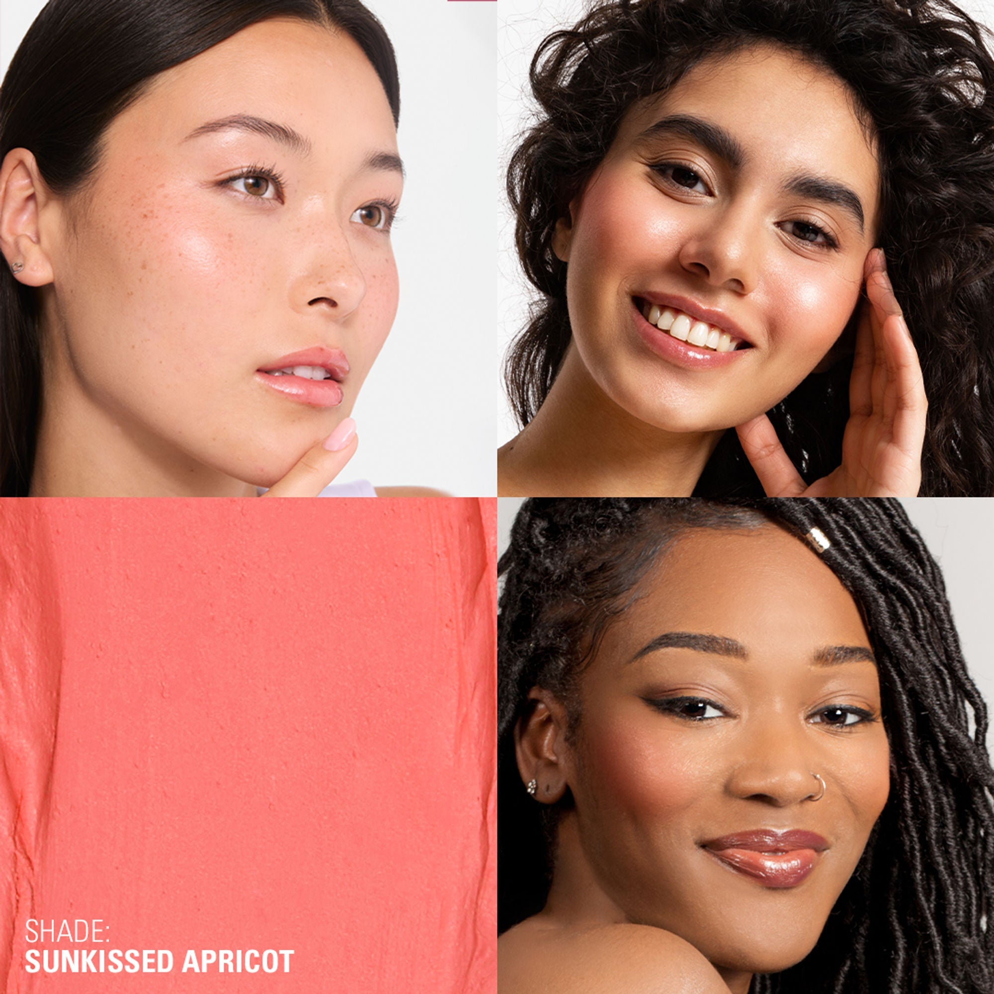 Makeup Revolution Skin Silk Marble Blush Stick - Sunkissed Apricot