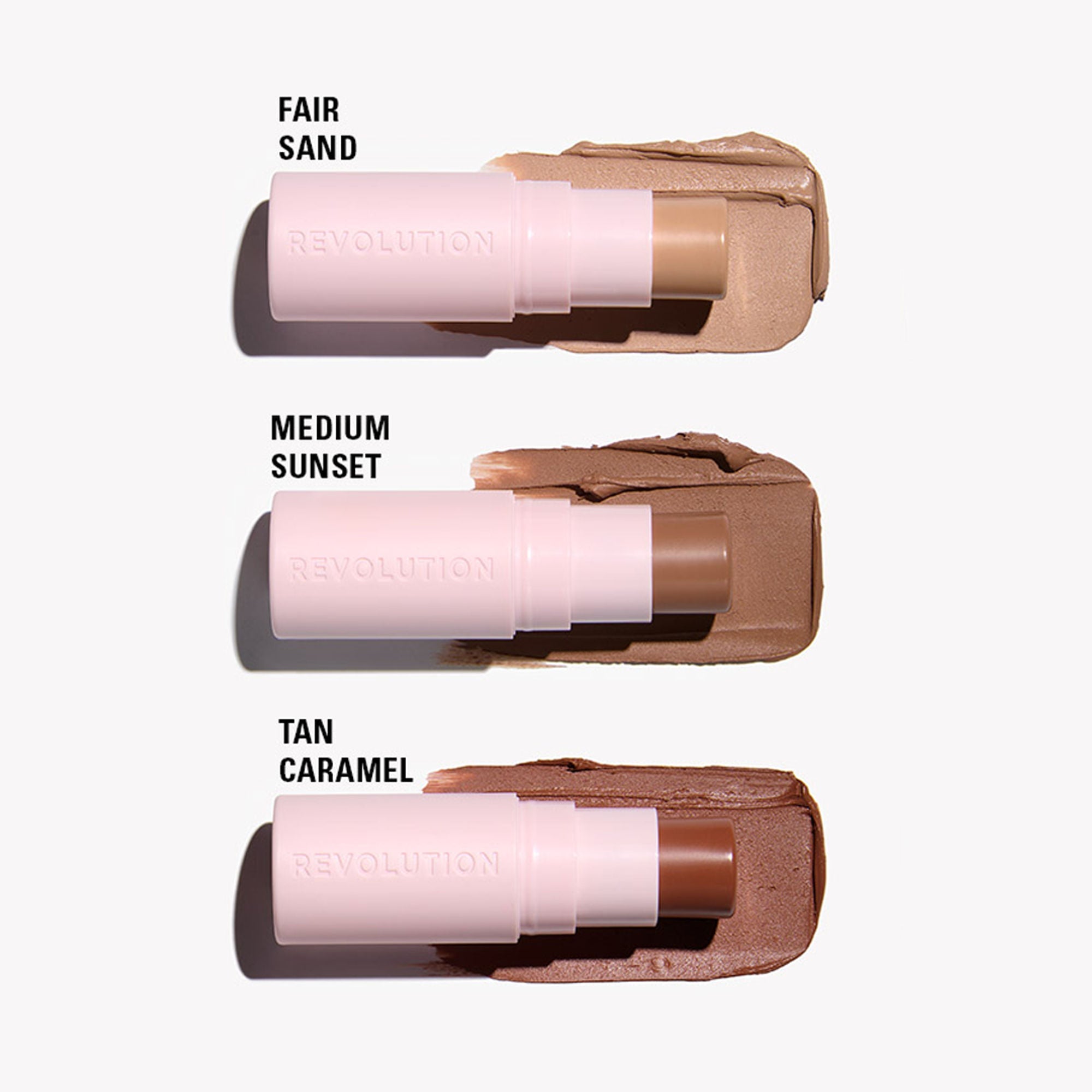 Makeup Revolution Skin Silk Bronzer Stick - Tan Caramel