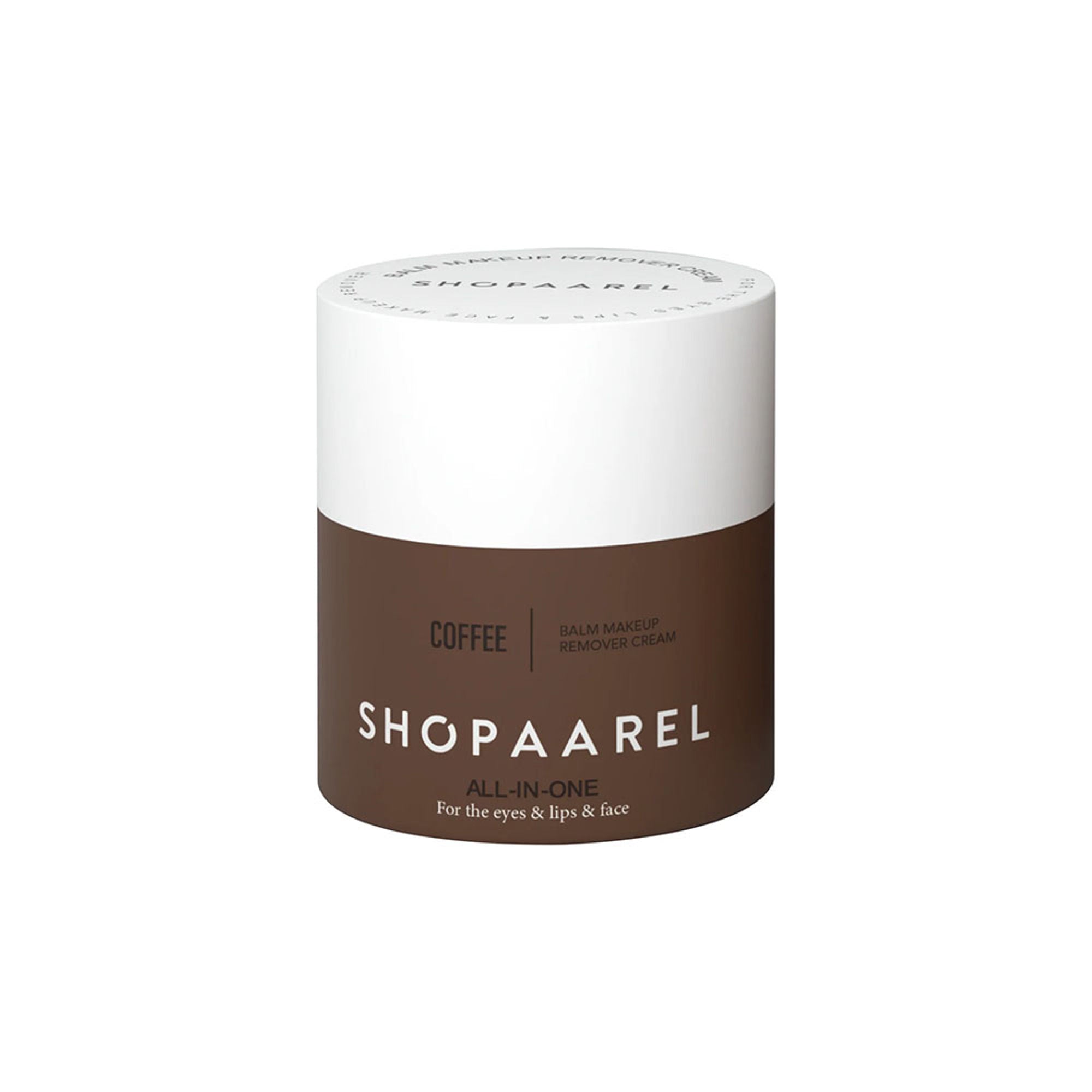 Shopaarel All-In-One Balm Make Up Remover Cream - Coffee