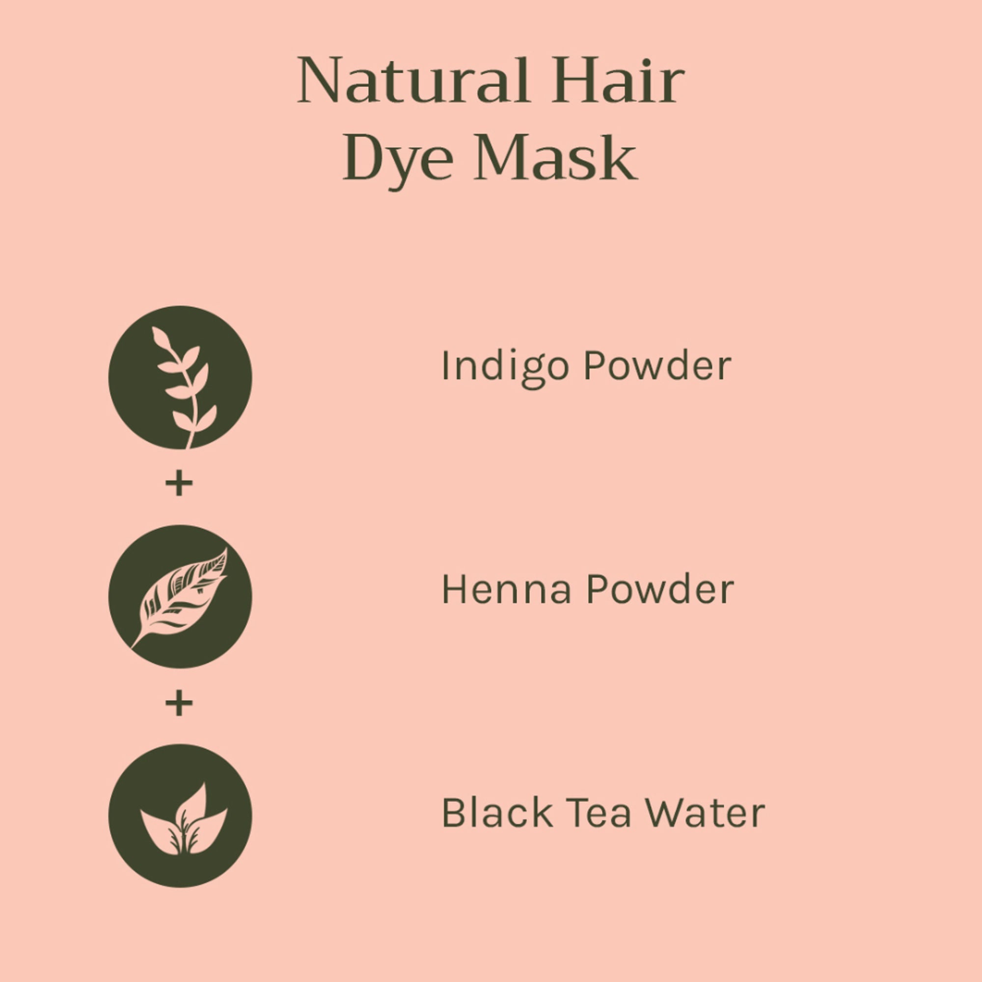 Tattvalogy Indigo Powder - Natural Hair Color with Henna for Soft, Indian Hair Shade & Conditioning