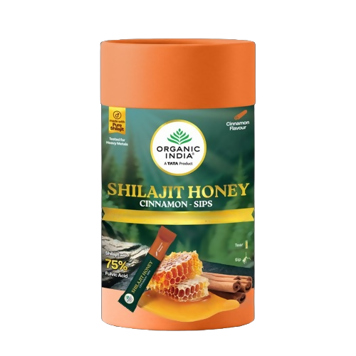 Organic India Sj Honey Sips - Cinnamon