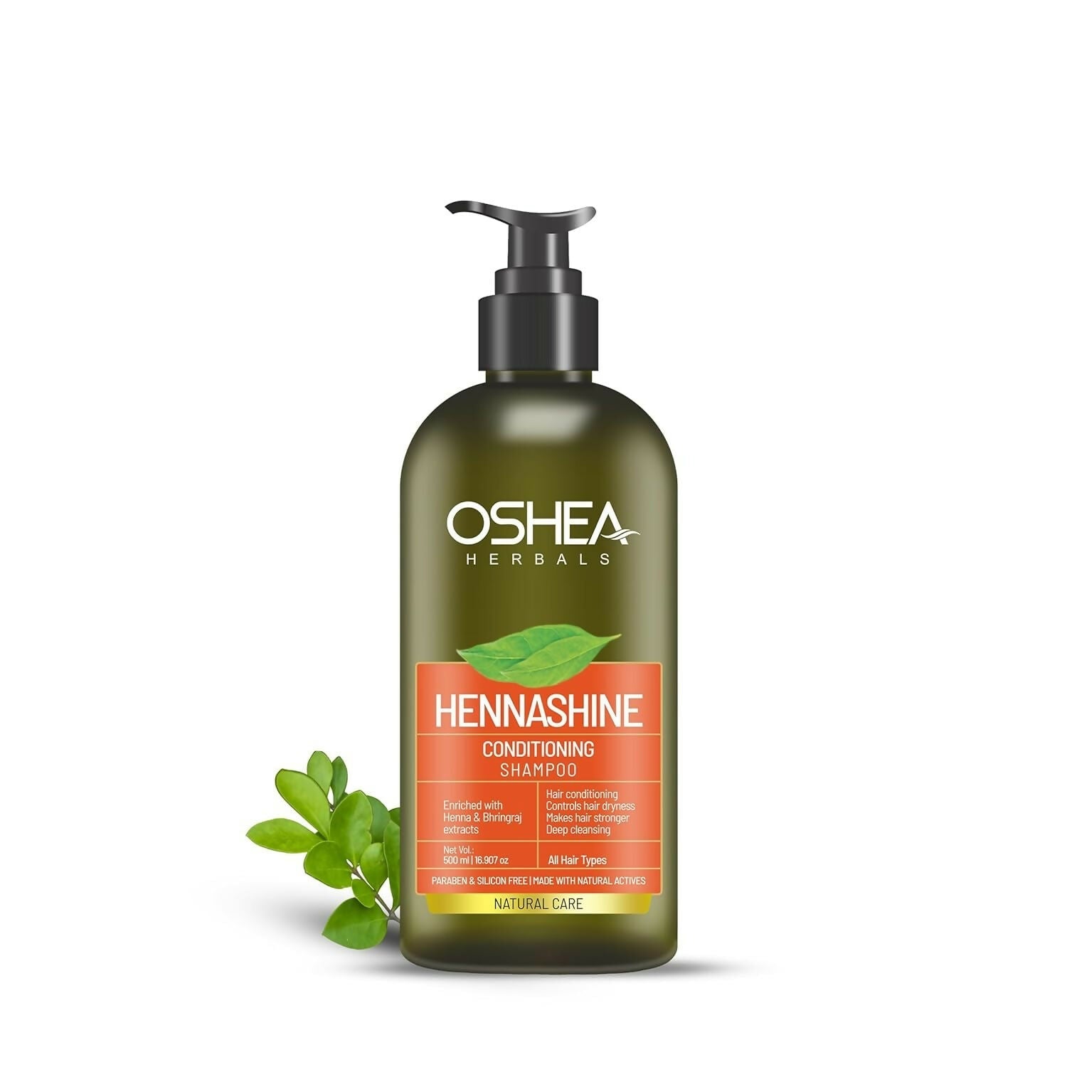 Oshea Herbals Heenashine Conditioning Shampoo Controls Dryness & Makes Hair Stronger