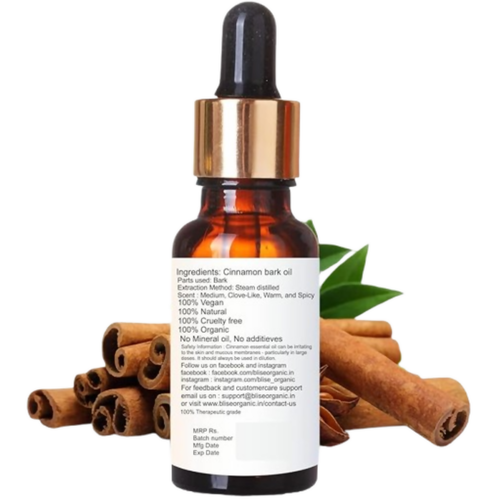 Blise organic Cinnamon Essential oil
