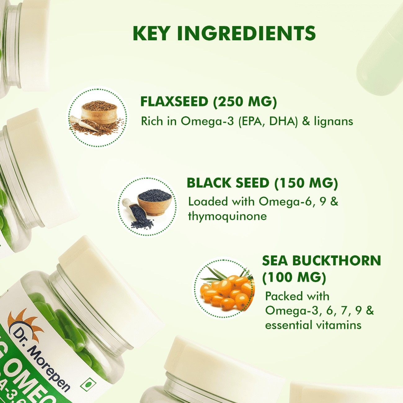 Dr Morpen Veg Omega Capsules