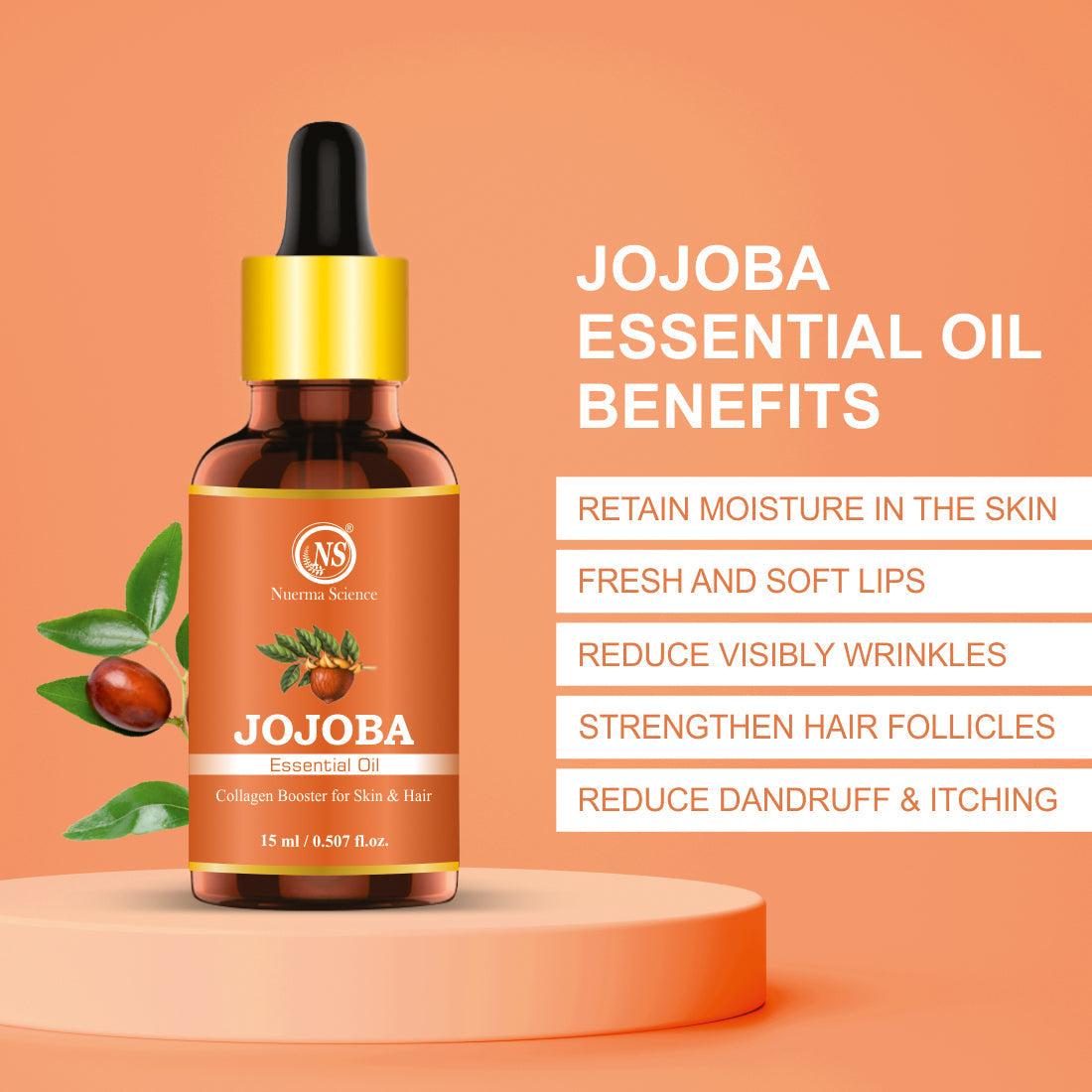 Nuerma Science Jojoba Essential Oil