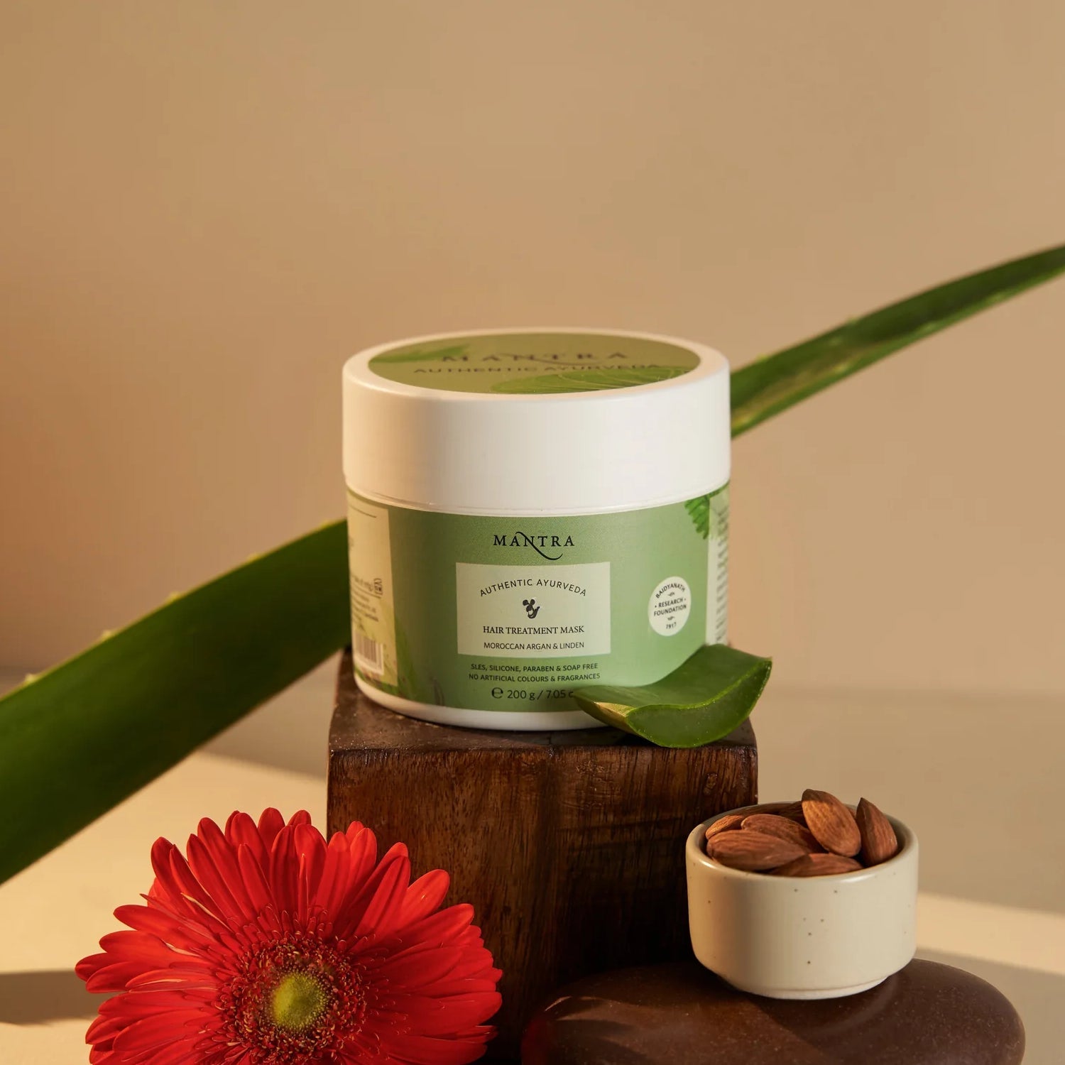 Hair Treatment Mask Moroccan Argan & Linden - Image 3