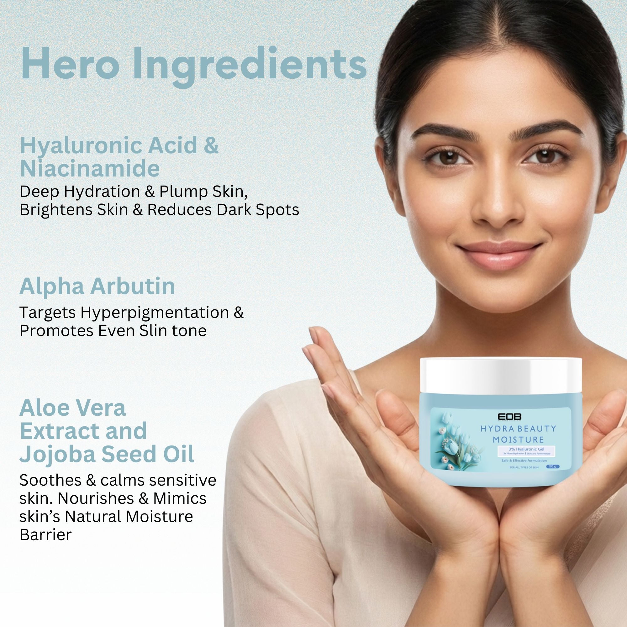 EOB Hydra Beauty Moisture 3% Hyaluronic Acid