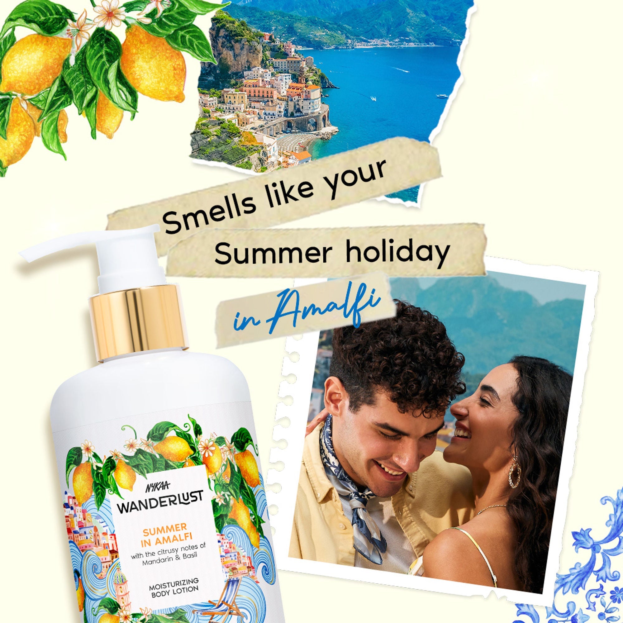 Wanderlust Moisturizing Body Lotion - Summer In Amalfi