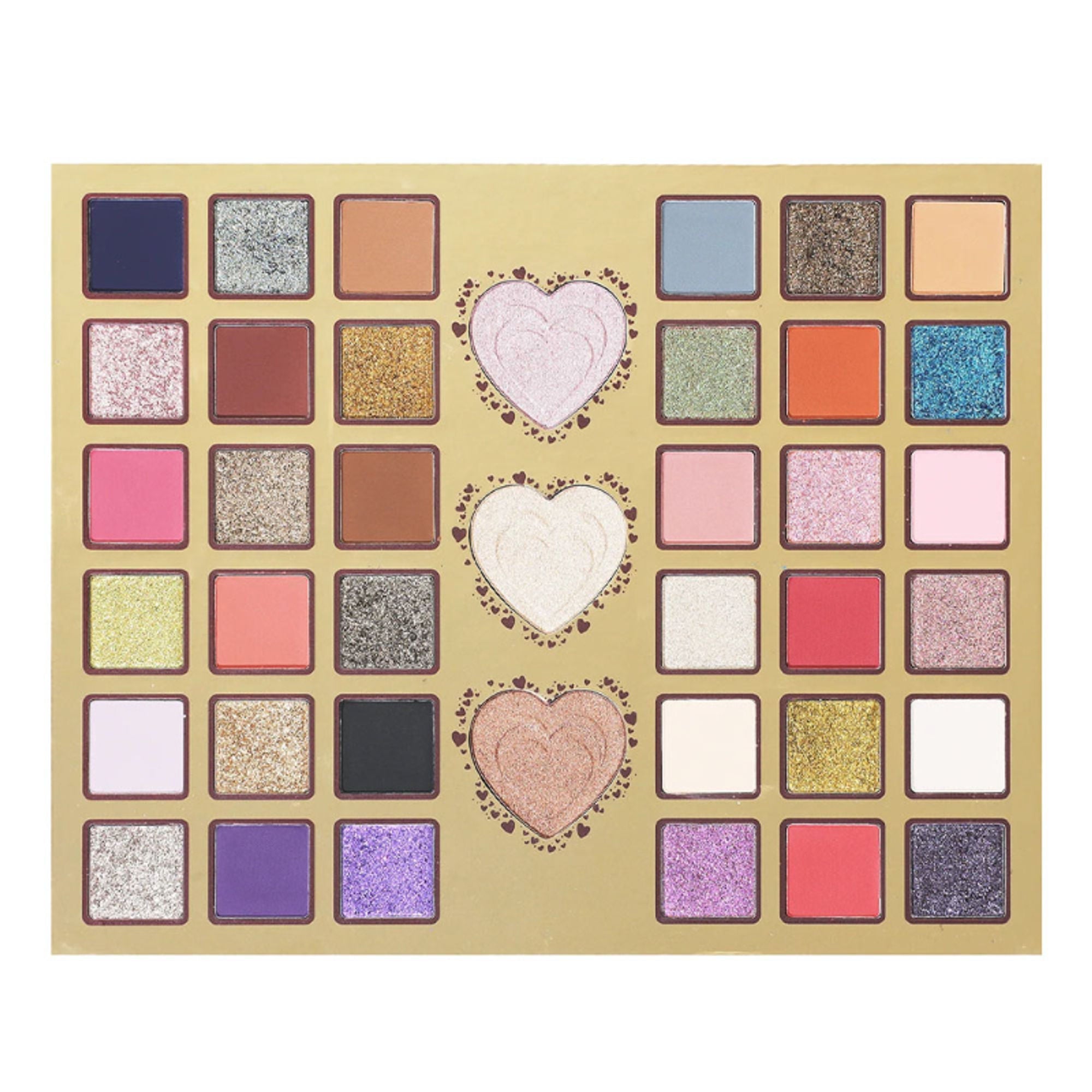Shopaarel Heartbeat Eyeshadow & Highlighter Palette