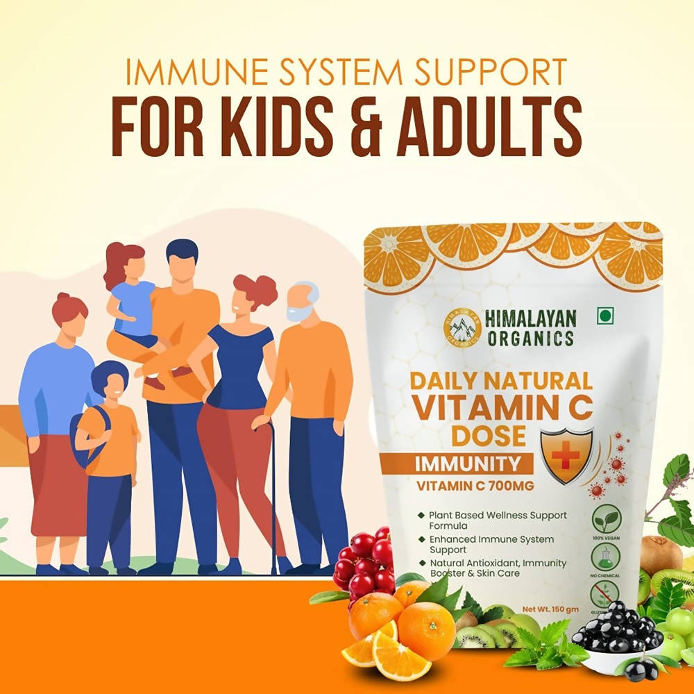 Himalayan Organics Daily Natural Vitamin C Dose Immunity +