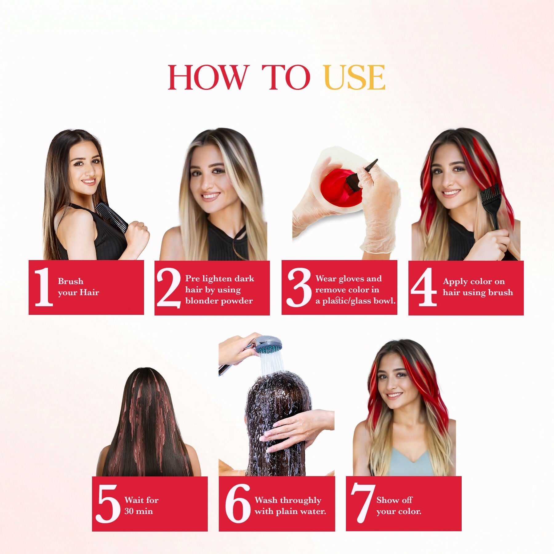 Cosglam Semi Permanent Hair Color for Women & Men (