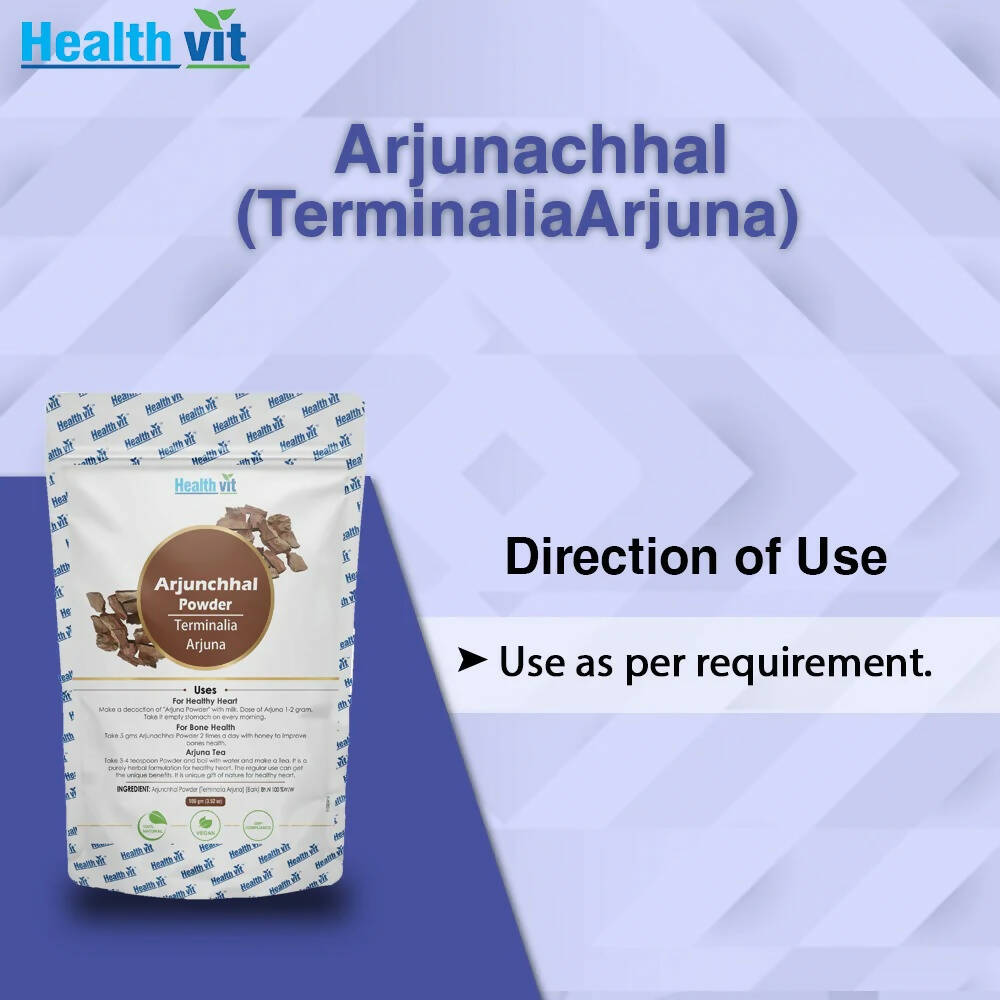 Healthvit Natural Arjunchhal Powder
