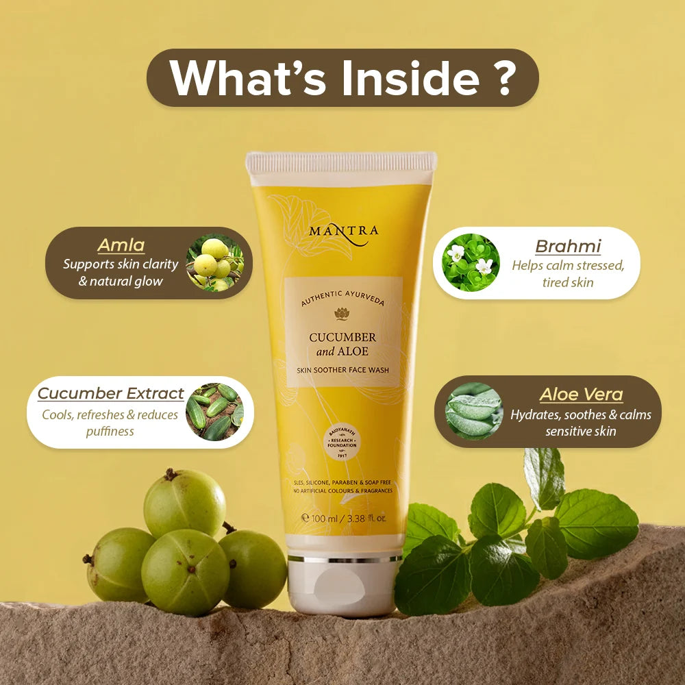 Mantra Cucumber and Aloe Skin Soother Face Wash