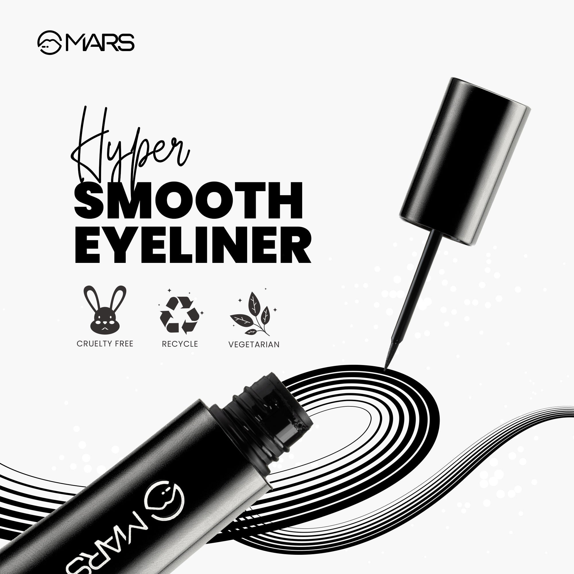 MARS Cosmetics Hyper Smooth Water Resistant Eyeliner