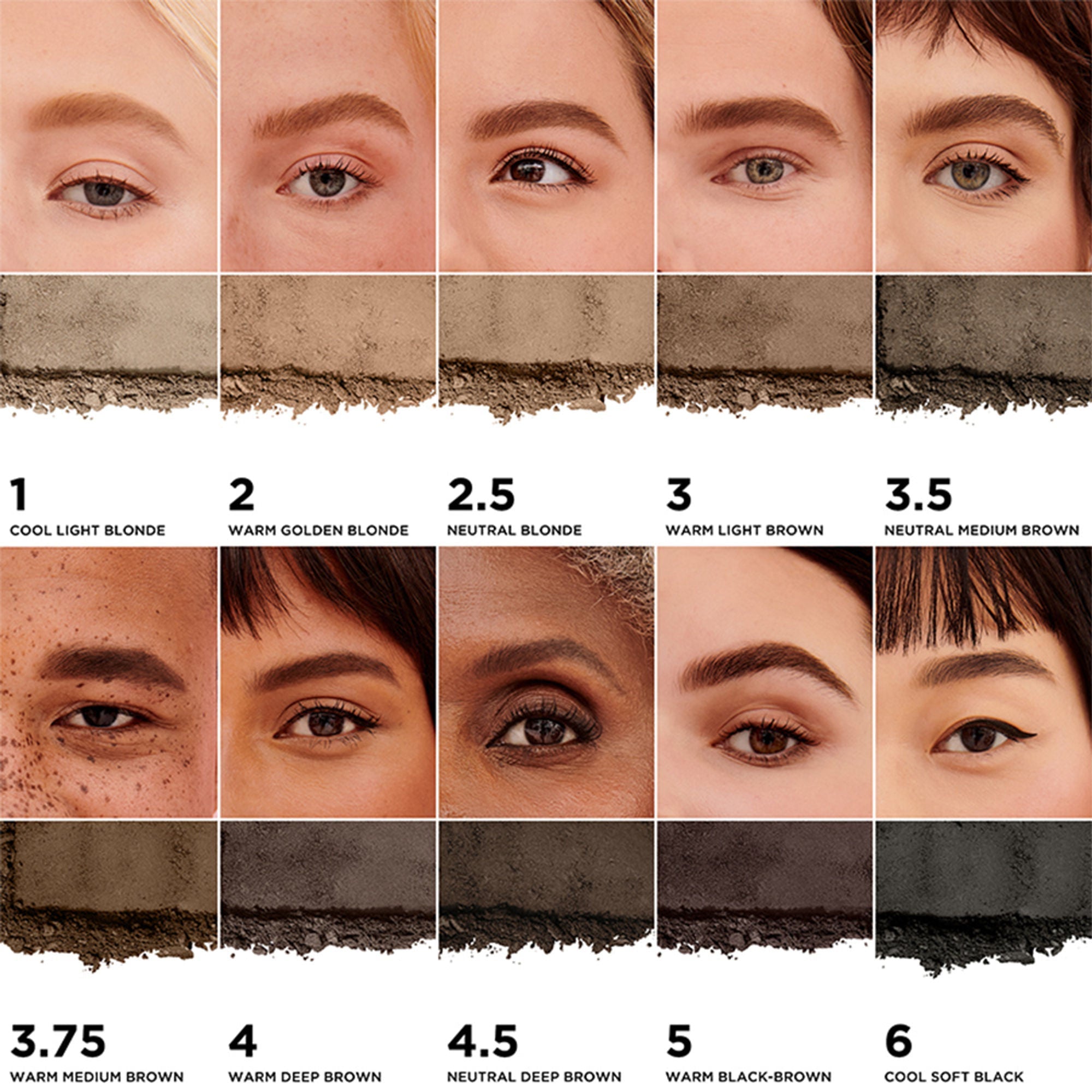 Benefit Cosmetics Goof Proof Brow Powder - 6 - Cool Soft Black