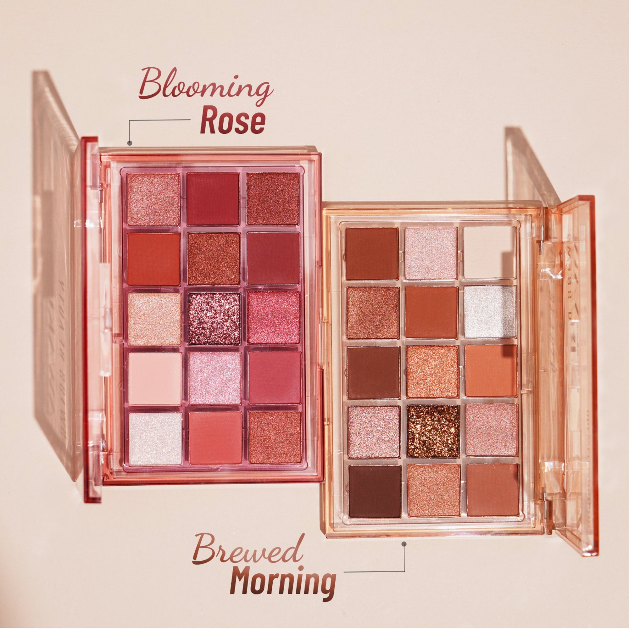 Swiss Beauty Awaken Eyeshadow Palette , Matte + Shimmer Finish , Long-Lasting - Blooming Rose