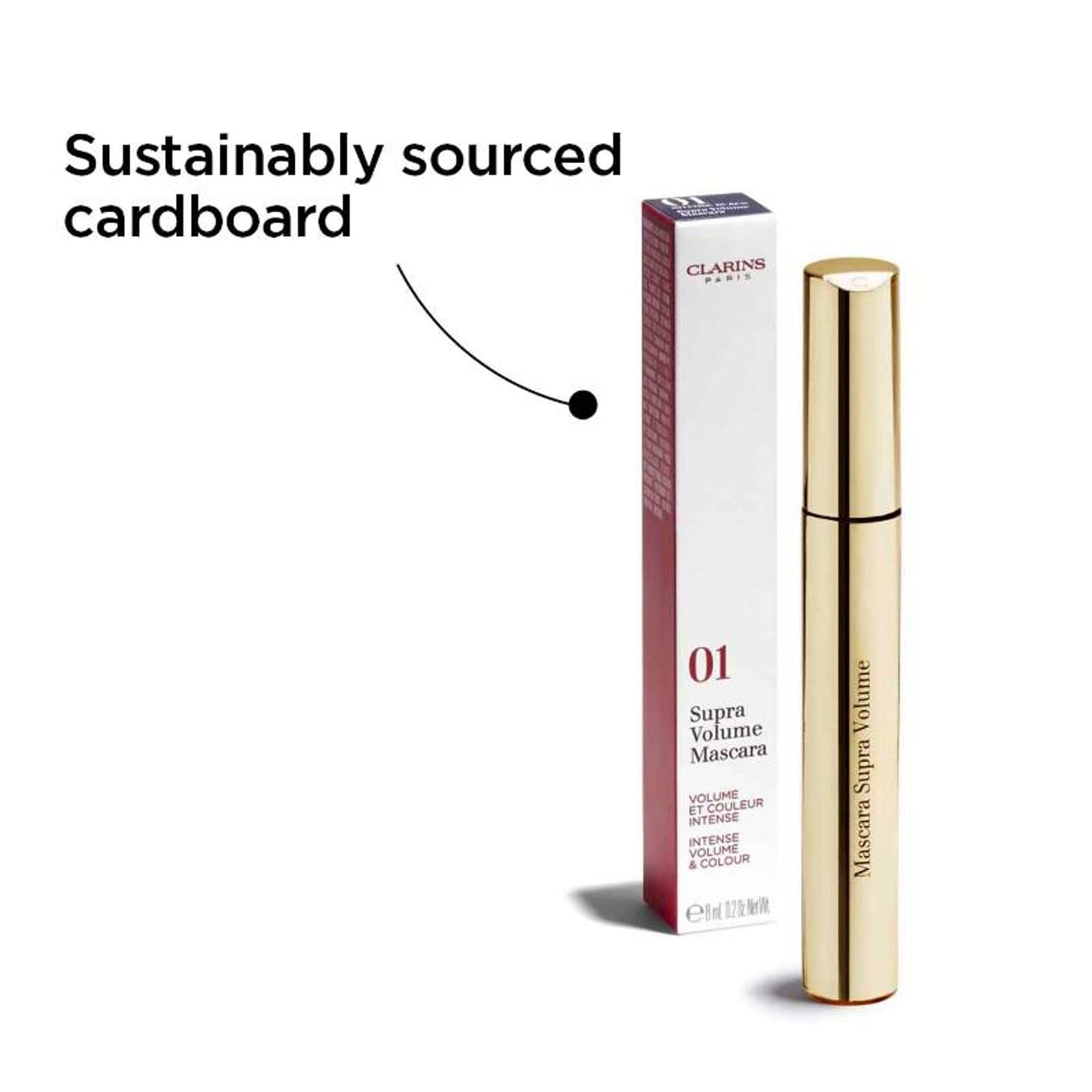 Clarins Supra Volume Mascara 01 Intense Black