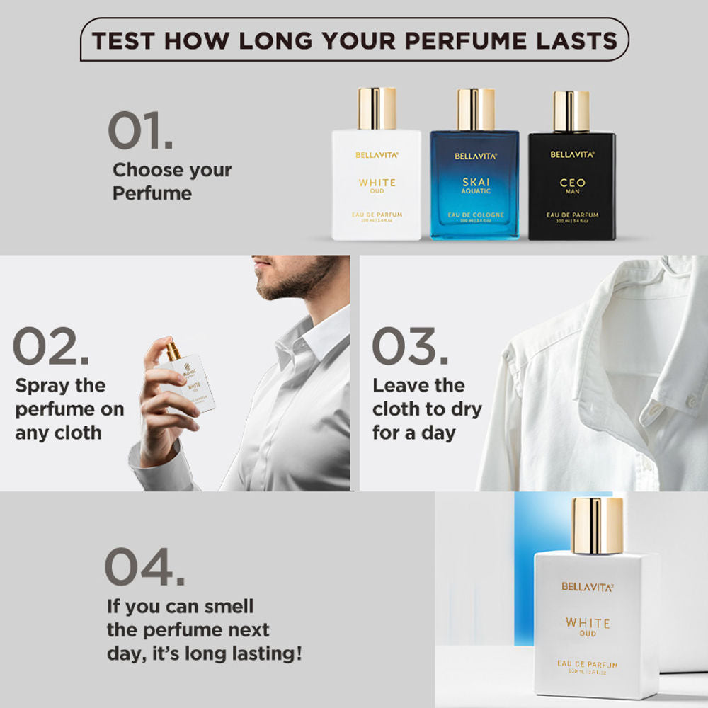 Bella Vita White-Oud Eau De Perfume For Men & Women