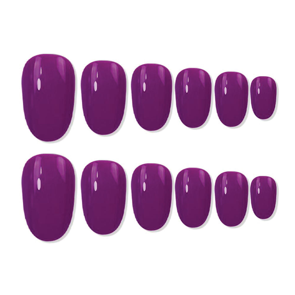 Shills Professional Reusable Press On Nails Oval - SPN545