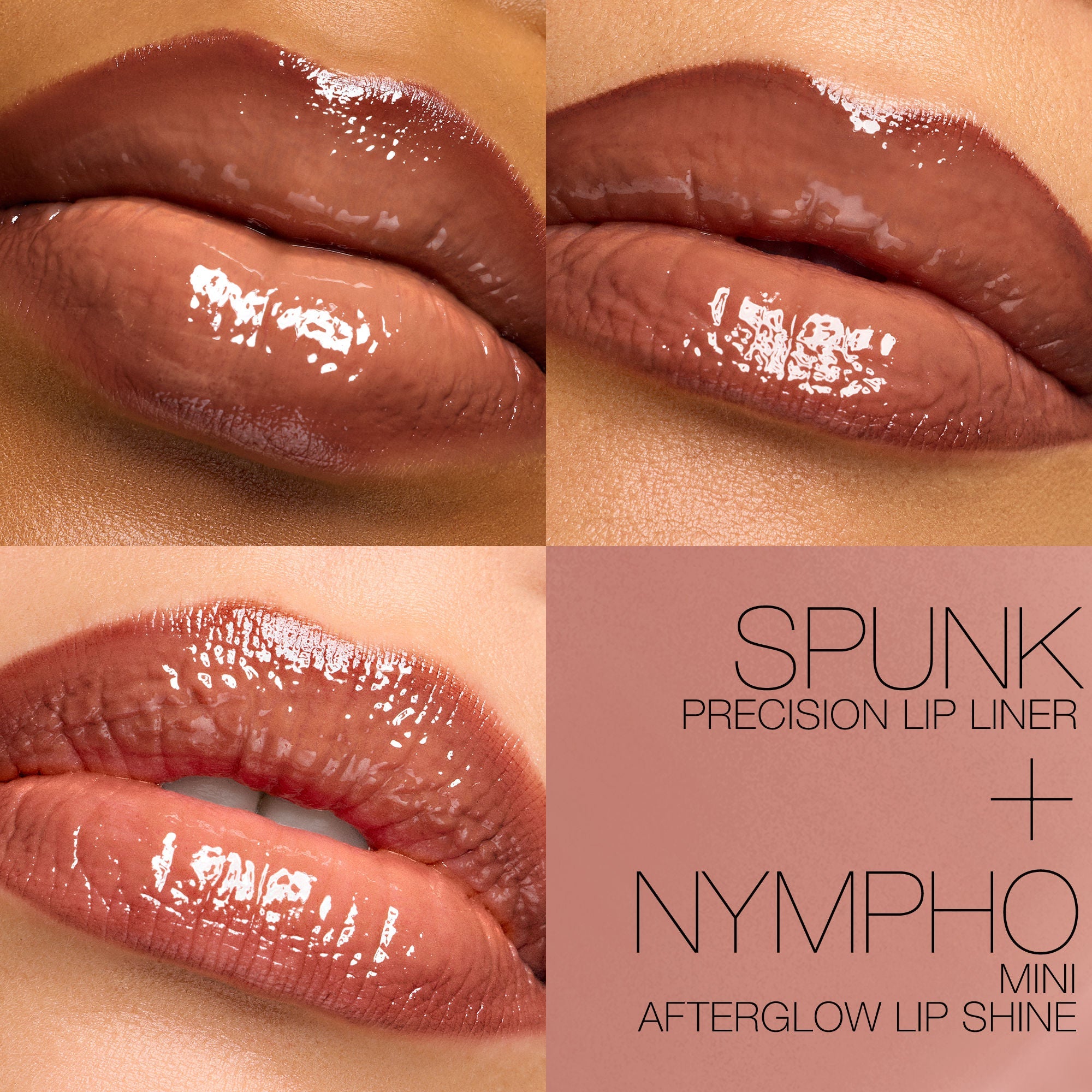 NARS Lip & Shine Duo - Spunk/Nympho