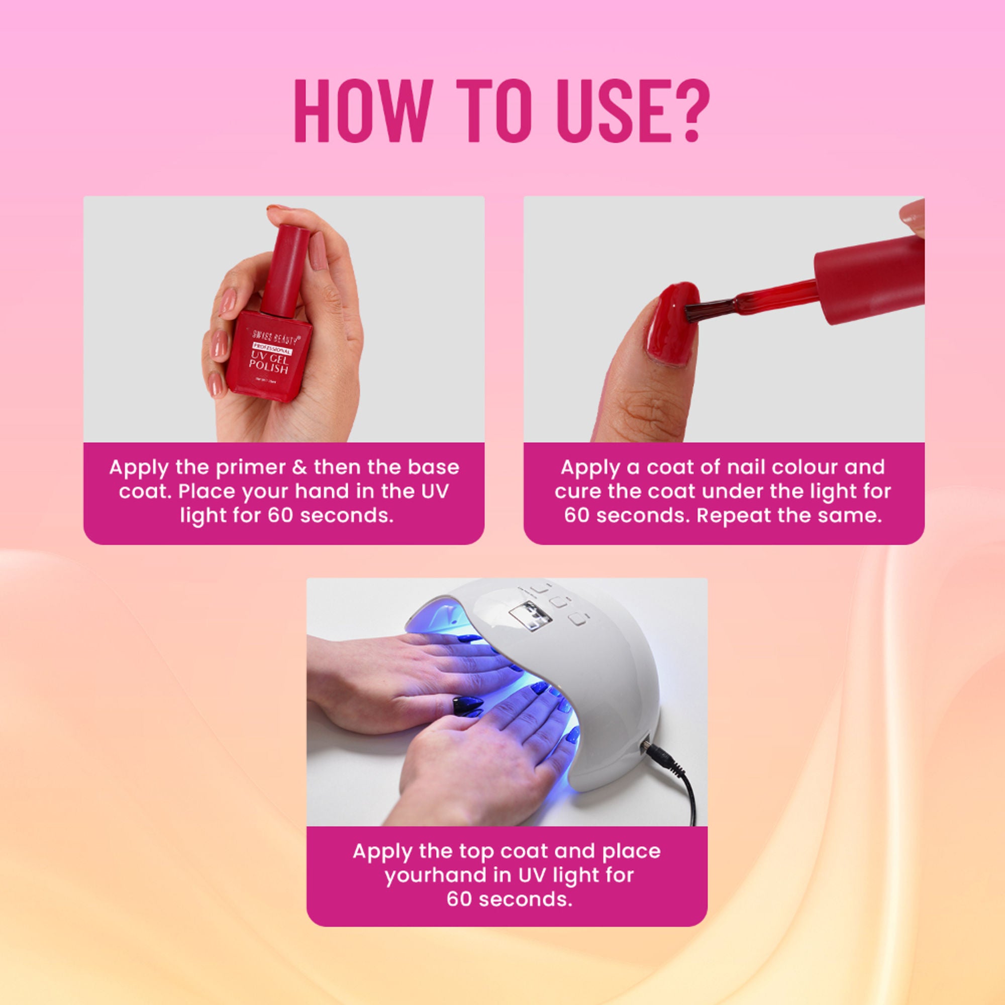 Swiss Beauty Professional UV Gel Nail Polish - Shade-39