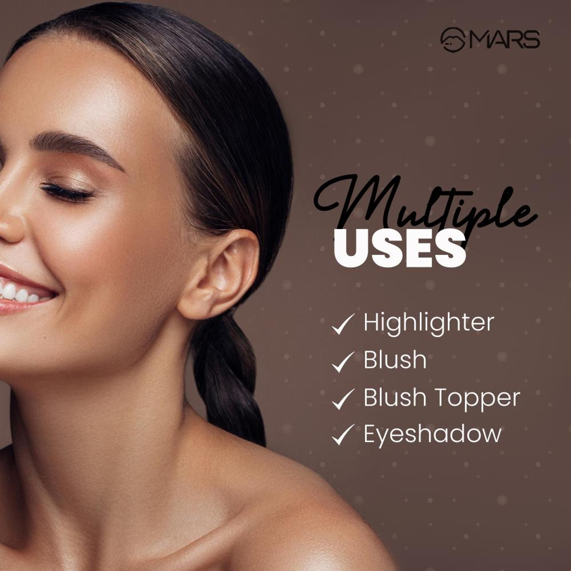 MARS Cosmetics Glowzilla 6 Shade Face Highlighter Palette - 02